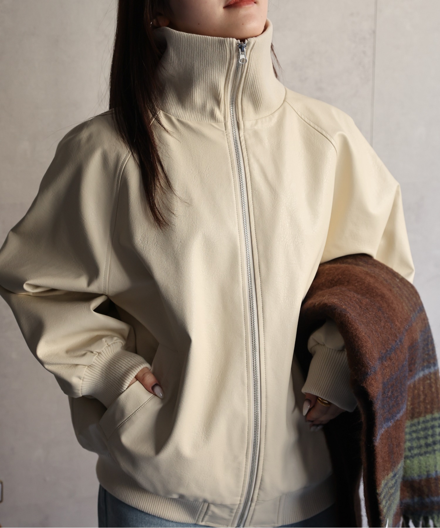 model：158cm 着用サイズ：FREE