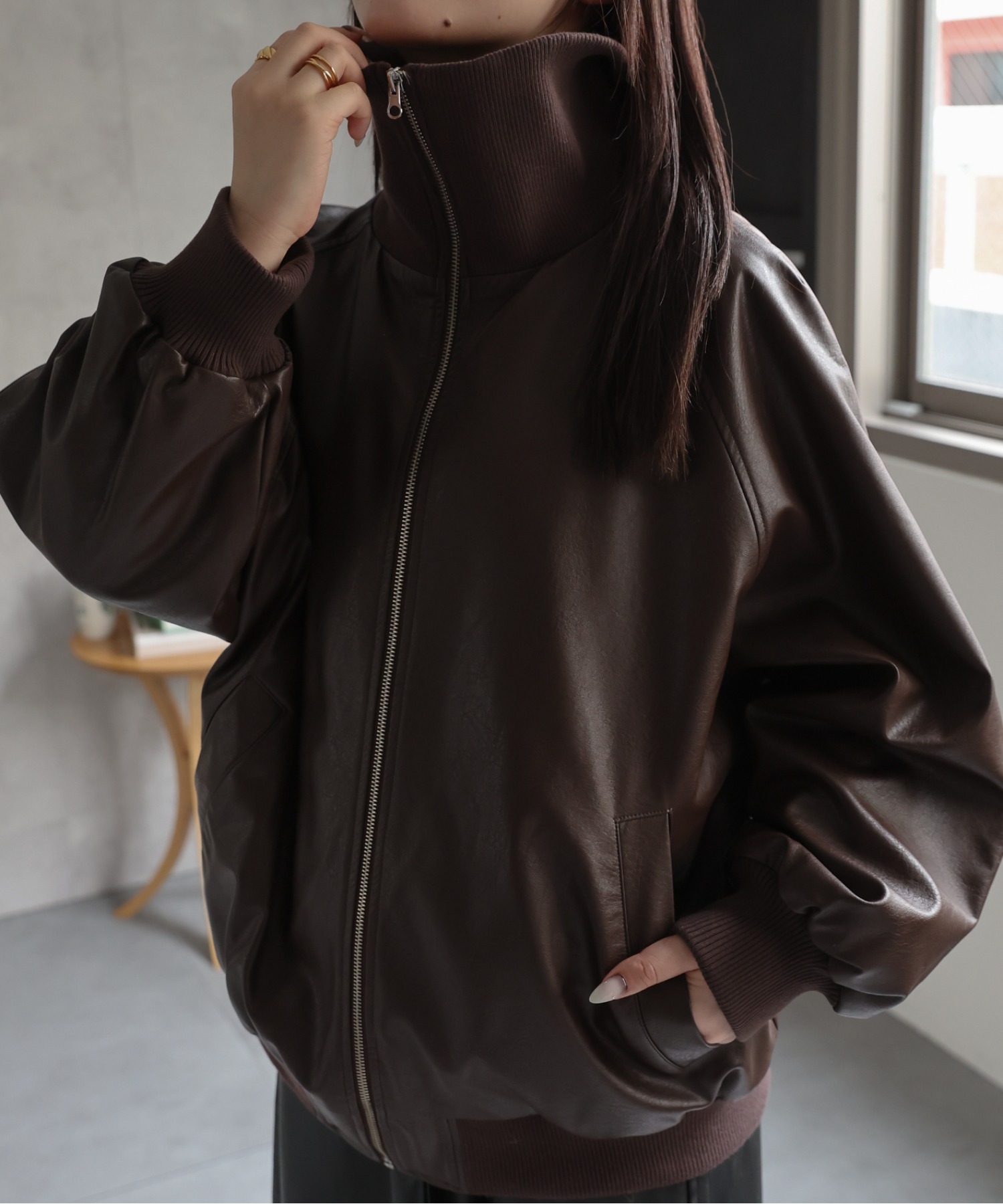 model：158cm 着用サイズ：FREE