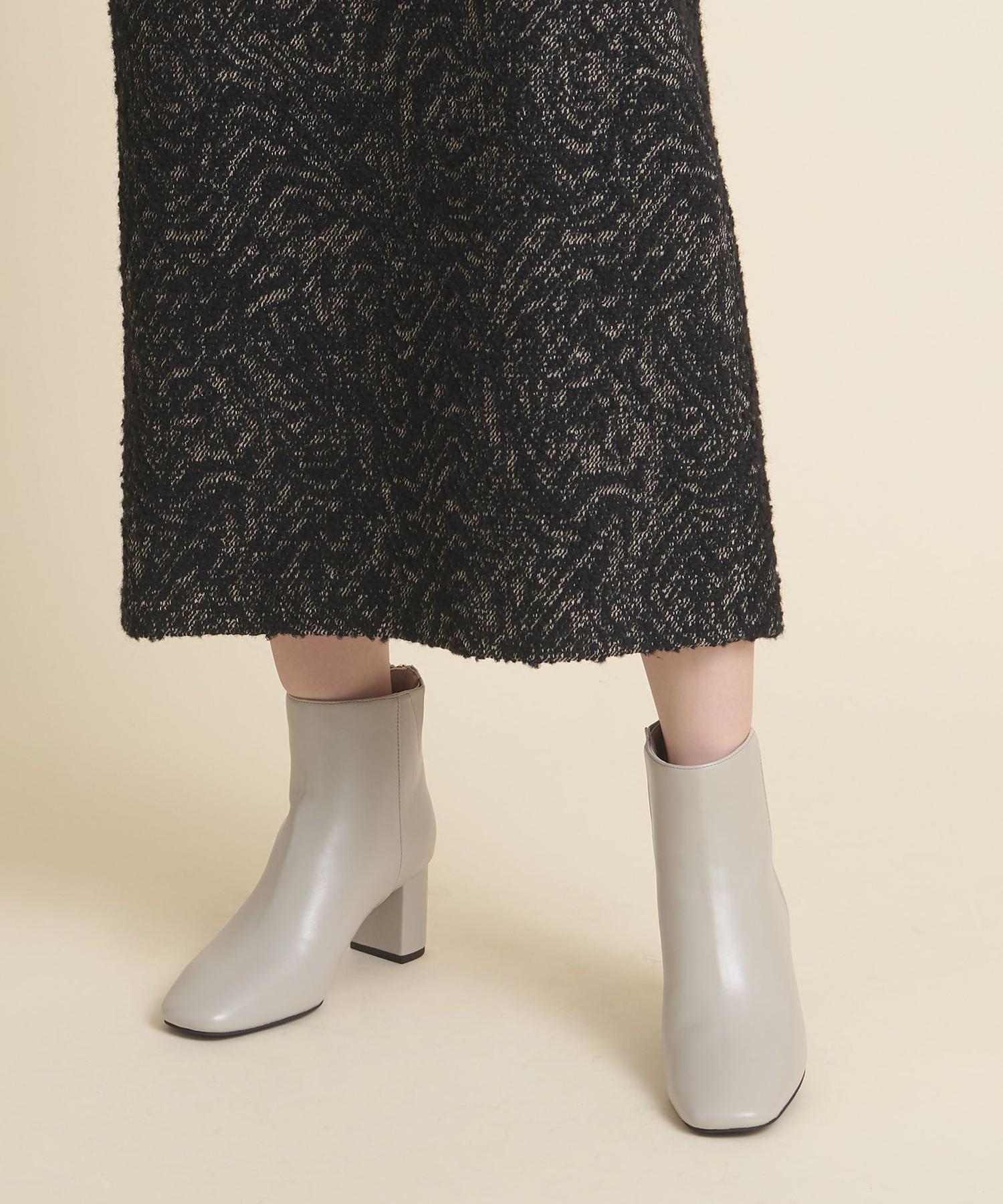 100％品質 Odette e Odileバックファスナー ショートブーツ65