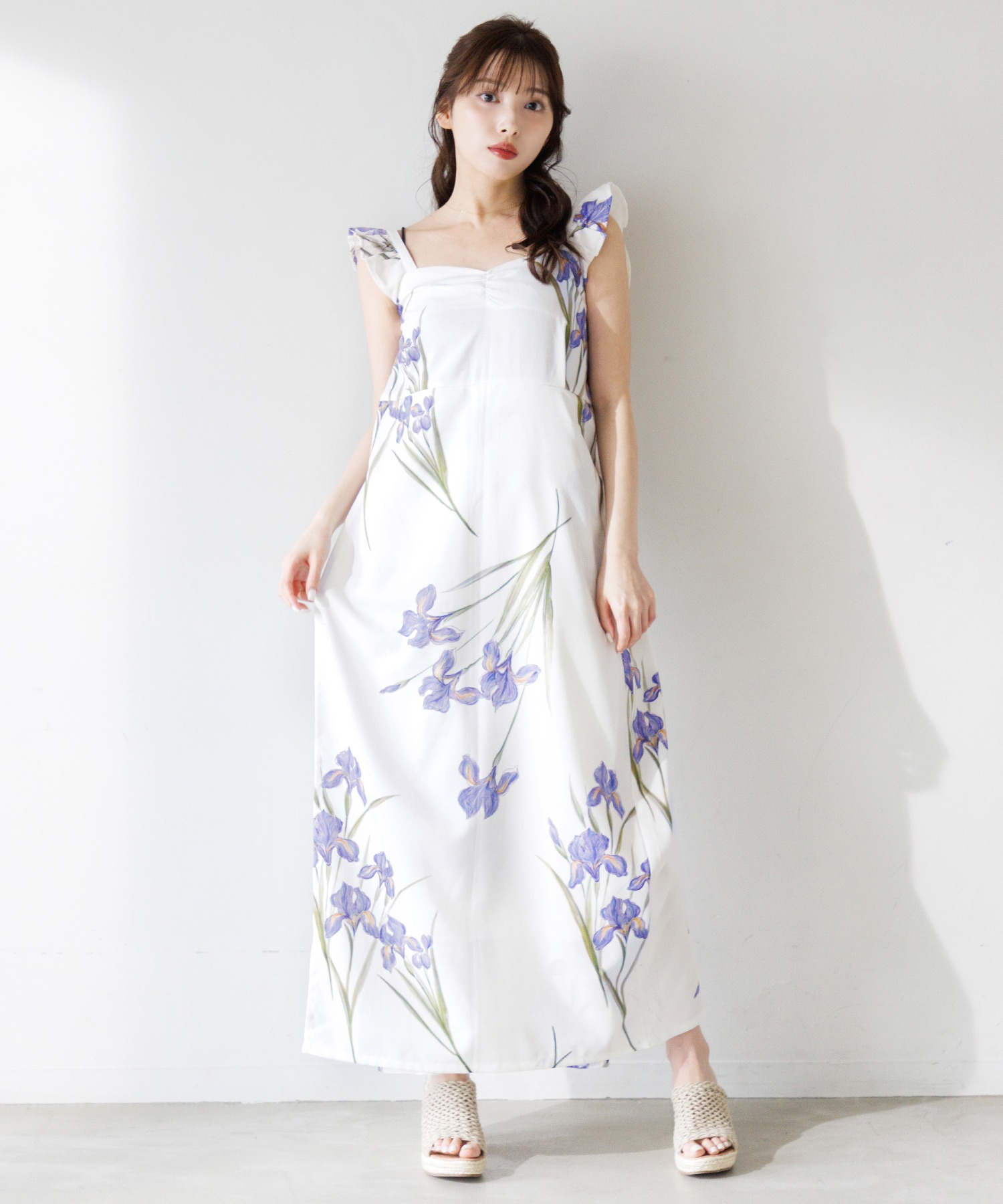 【かんたん着付け】ワンピース浴衣3点セット(羽織り・ワンピース・帯)【TN】 かんたん着付け】ワンピース浴衣3点セット(羽織り・ワンピース・帯)【TN】