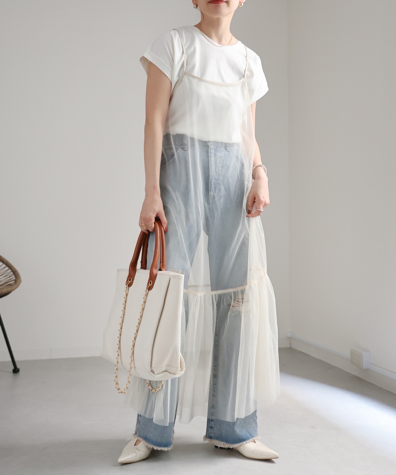 model:156cm  着用サイズ:FREE