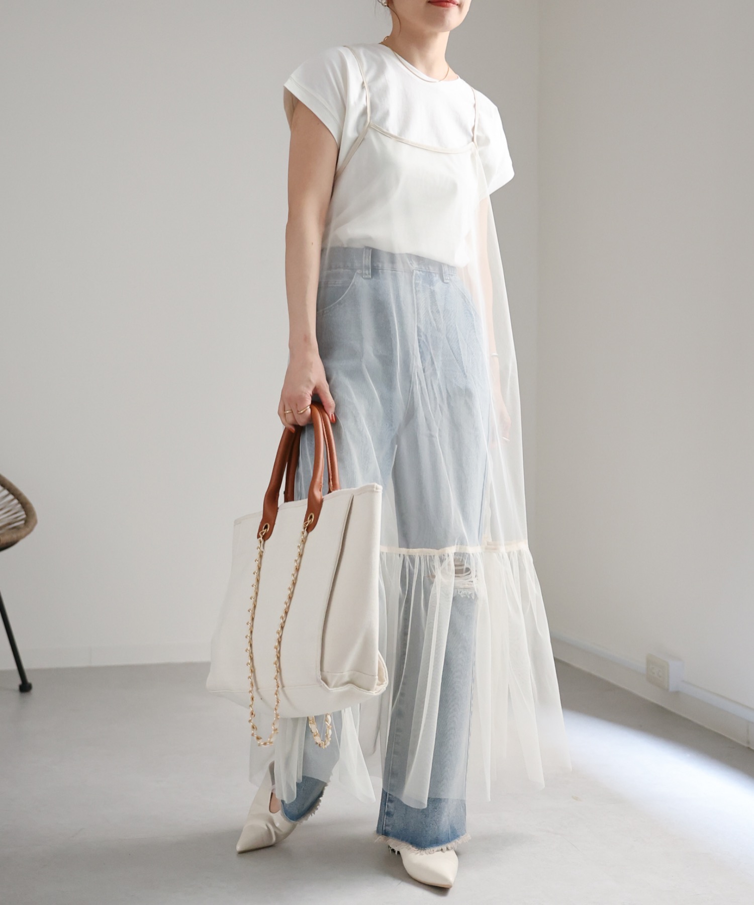 model:156cm  着用サイズ:FREE
