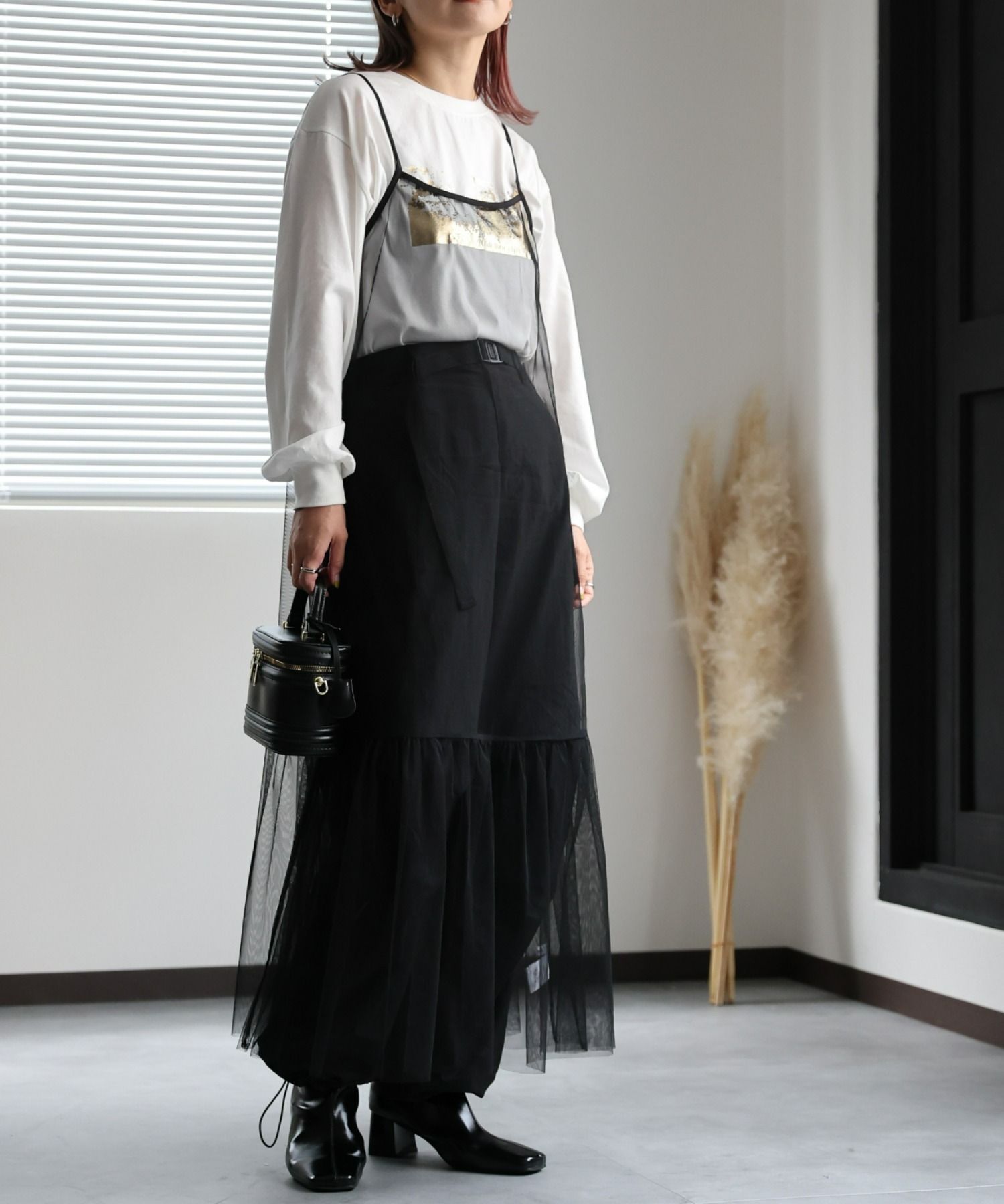 model:162cm  着用サイズ:FREE