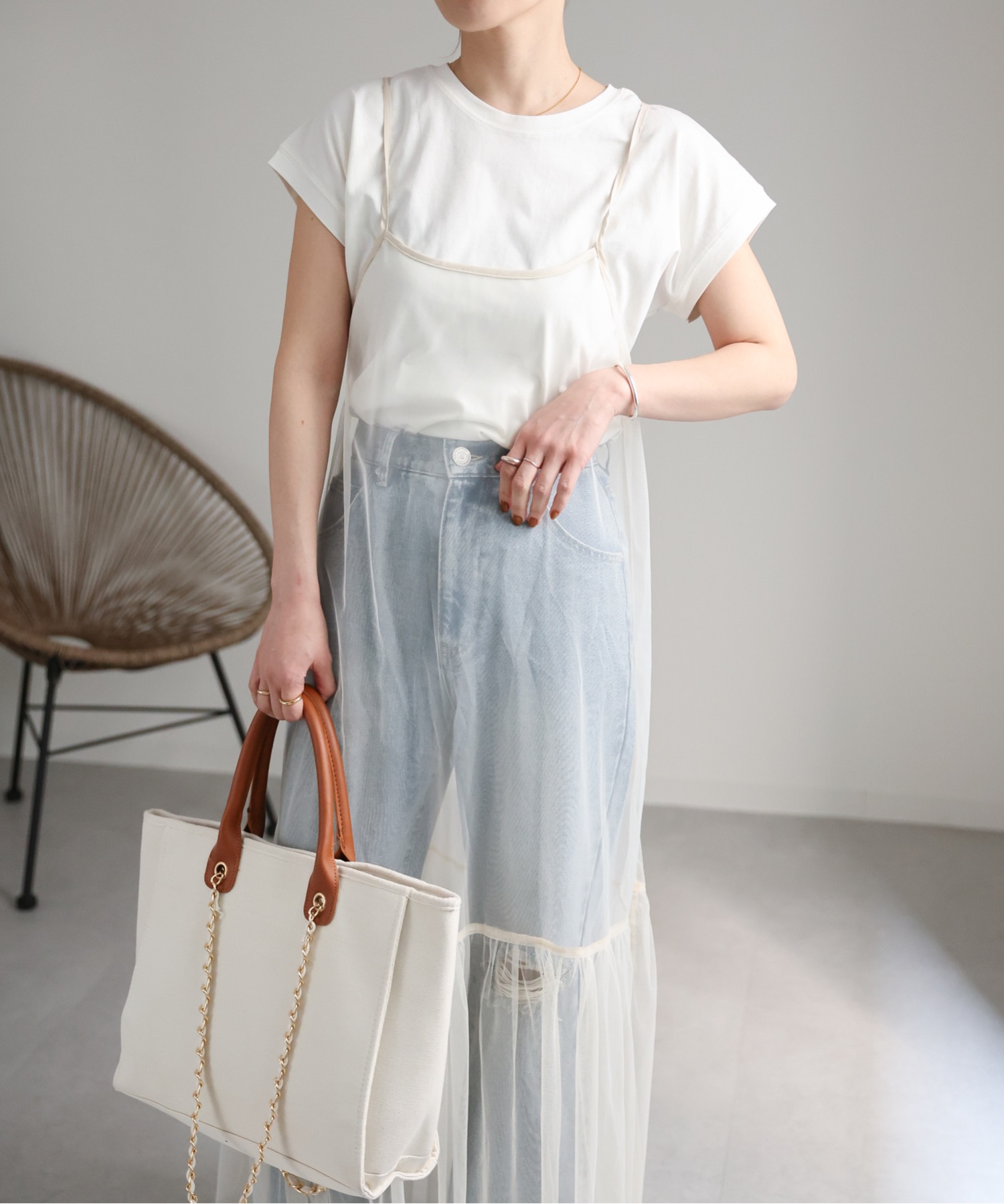 model:156cm  着用サイズ:FREE