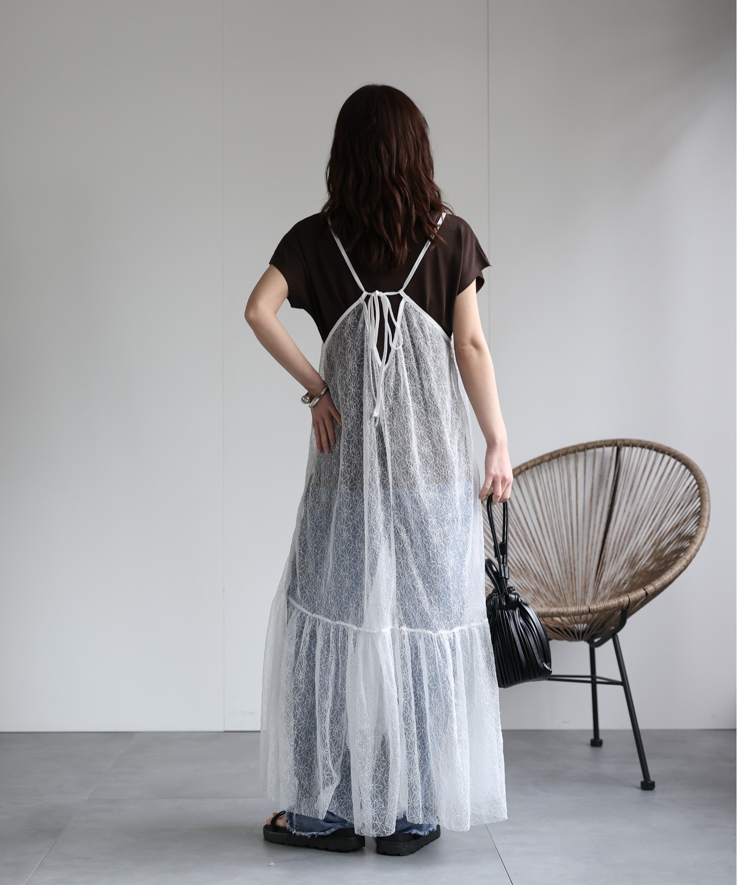 model:156cm  着用サイズ:FREE