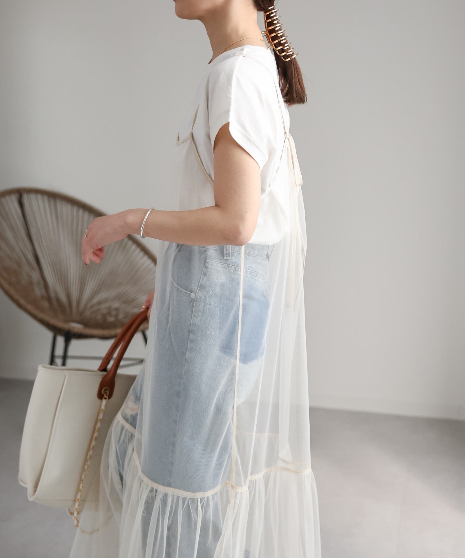 model:156cm  着用サイズ:FREE