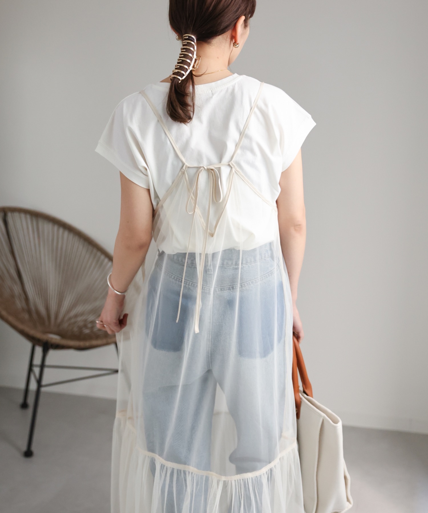 model:156cm  着用サイズ:FREE