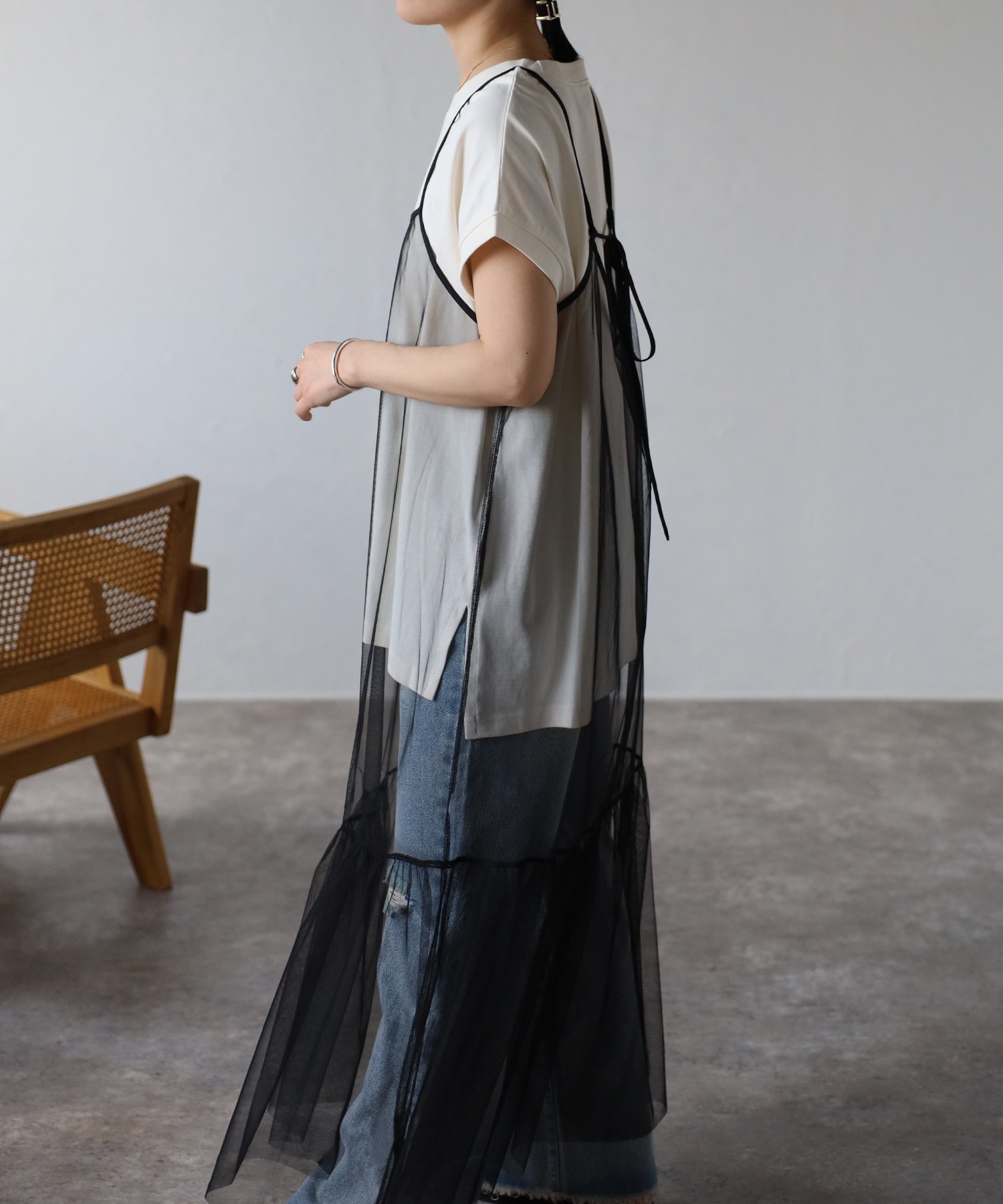 model:162cm  着用サイズ:FREE