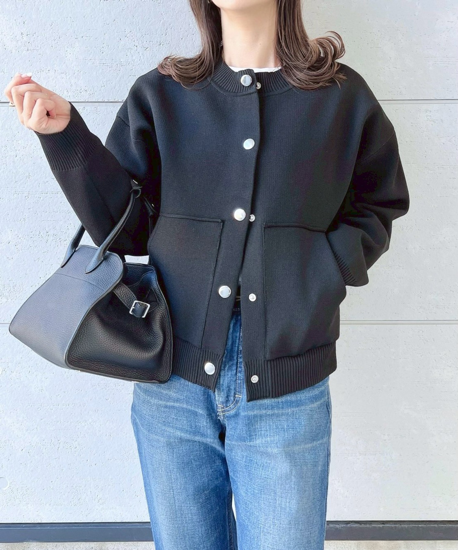 model：H161 着用サイズ：FREE