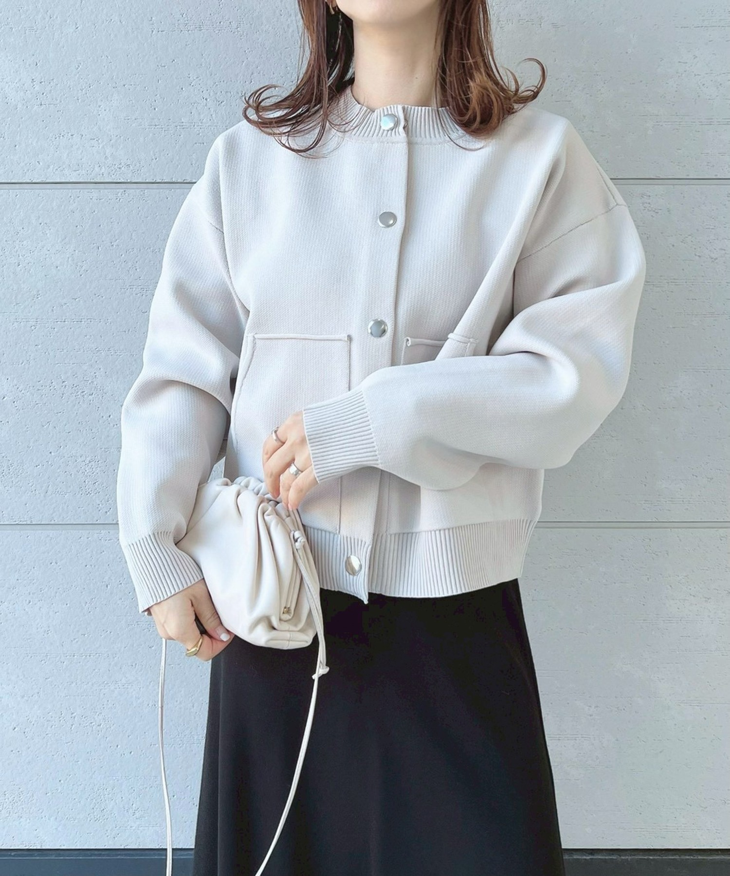 model：H161 着用サイズ：FREE