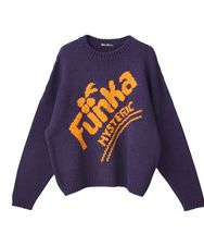 FUNKA編込 プルオーバー