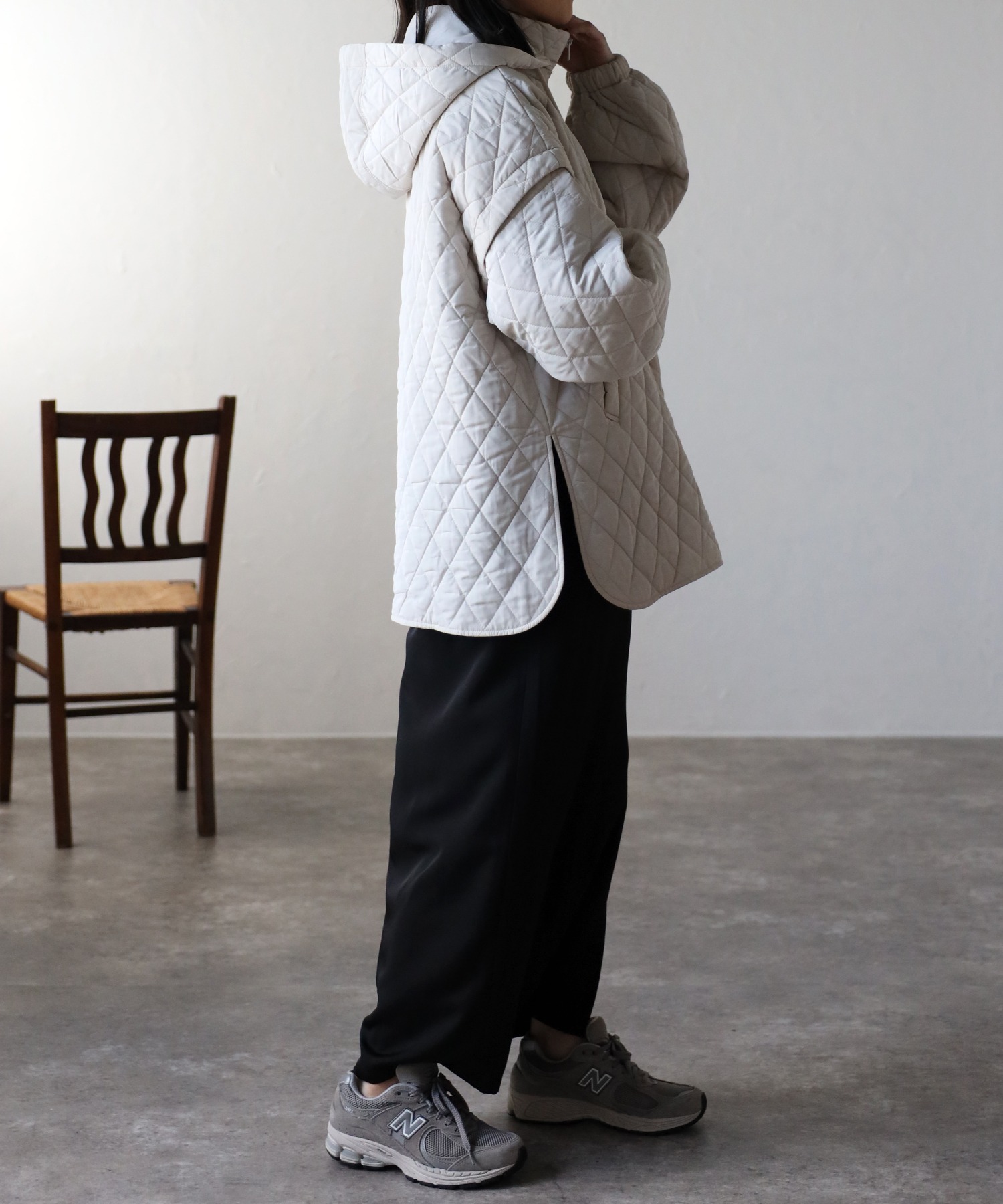 model:162㎝　着用サイズ:FREE
