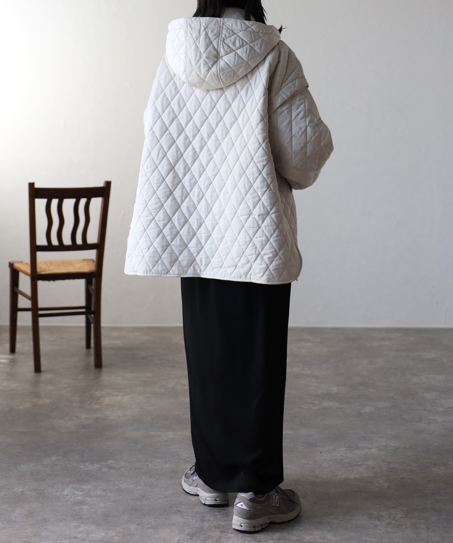 model:162㎝　着用サイズ:FREE
