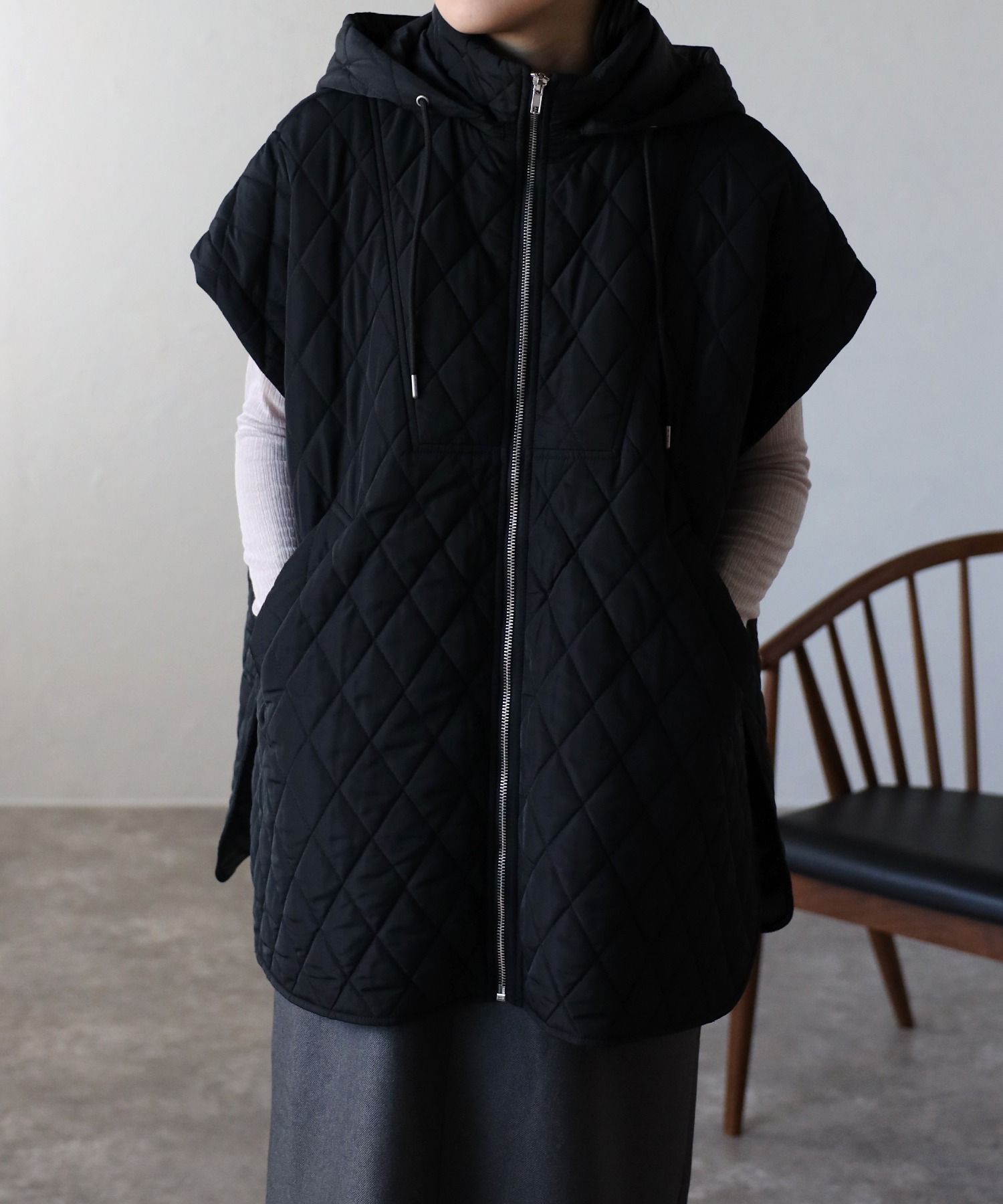 model:162㎝　着用サイズ:FREE