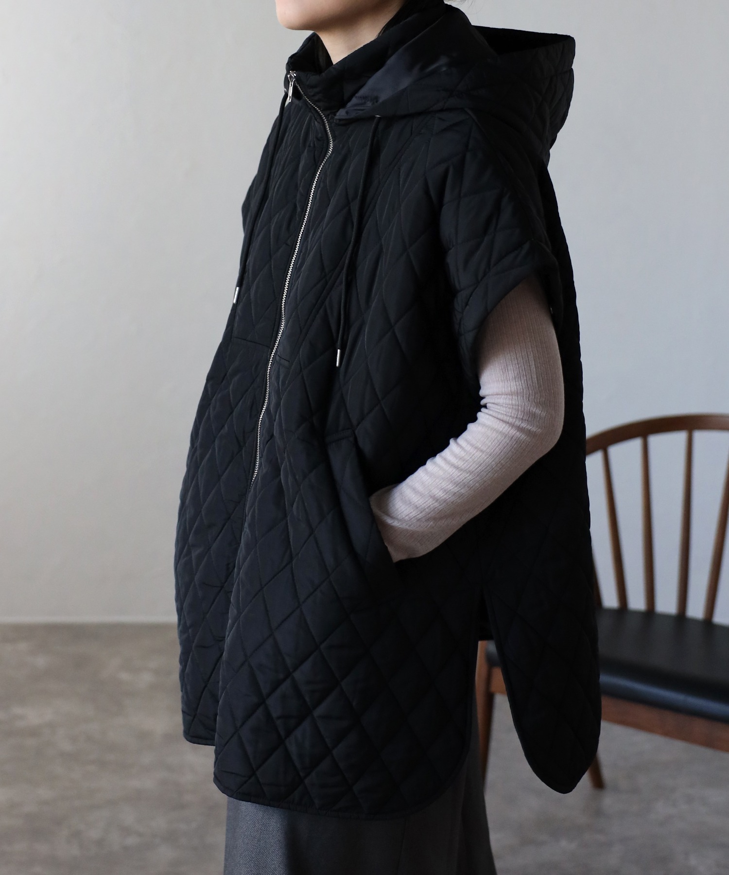 model:162㎝　着用サイズ:FREE