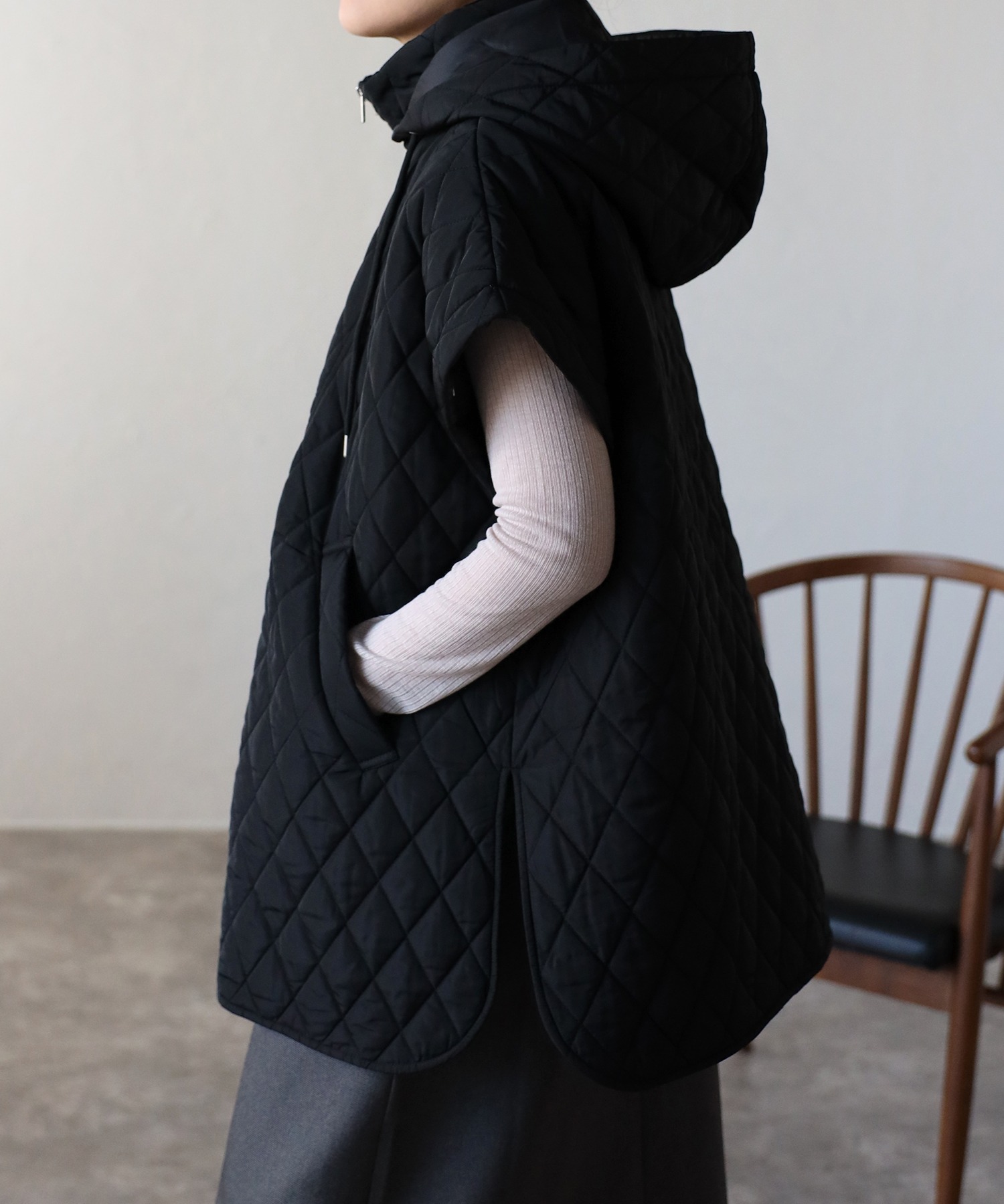 model:162㎝　着用サイズ:FREE
