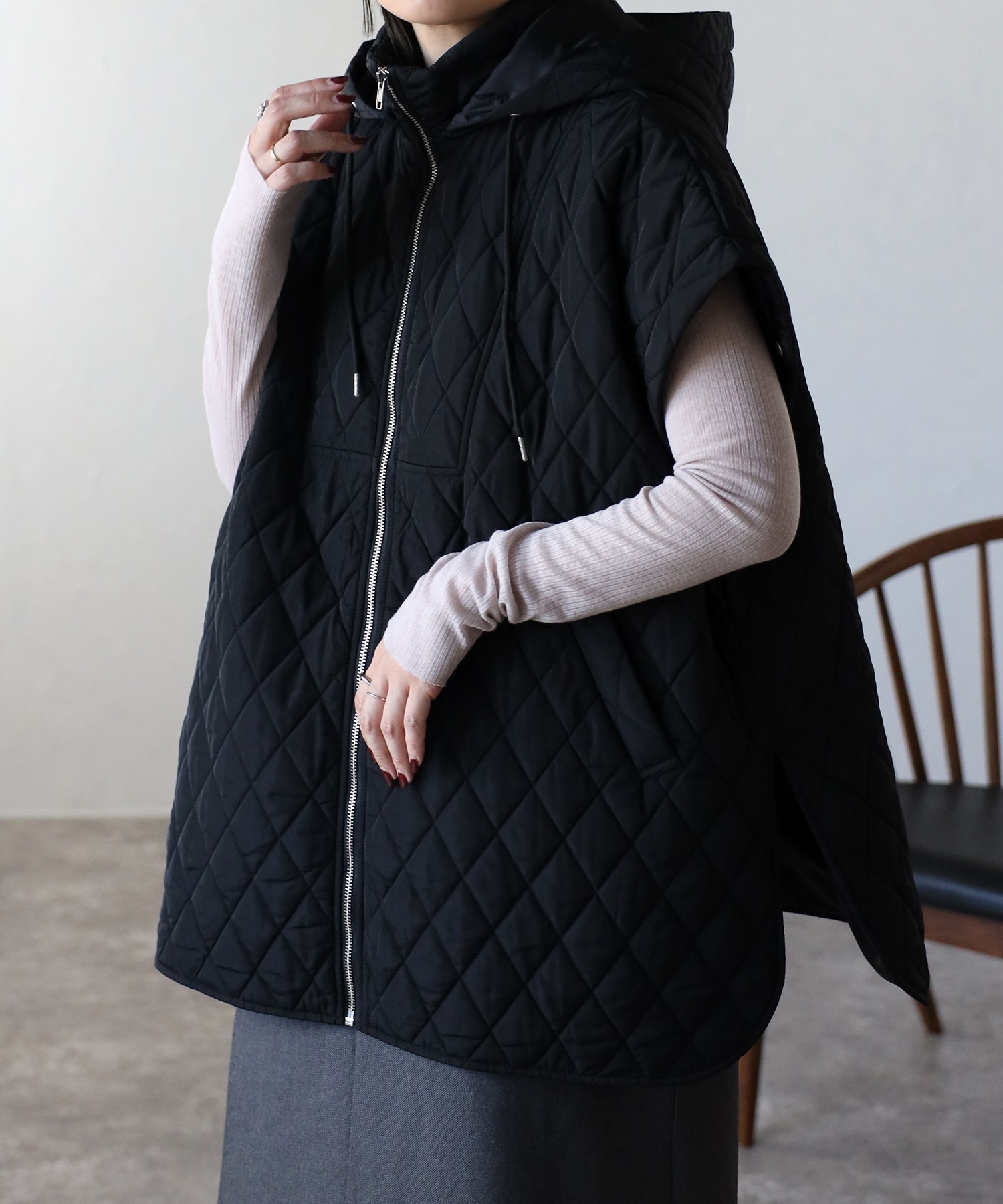 model:162㎝　着用サイズ:FREE