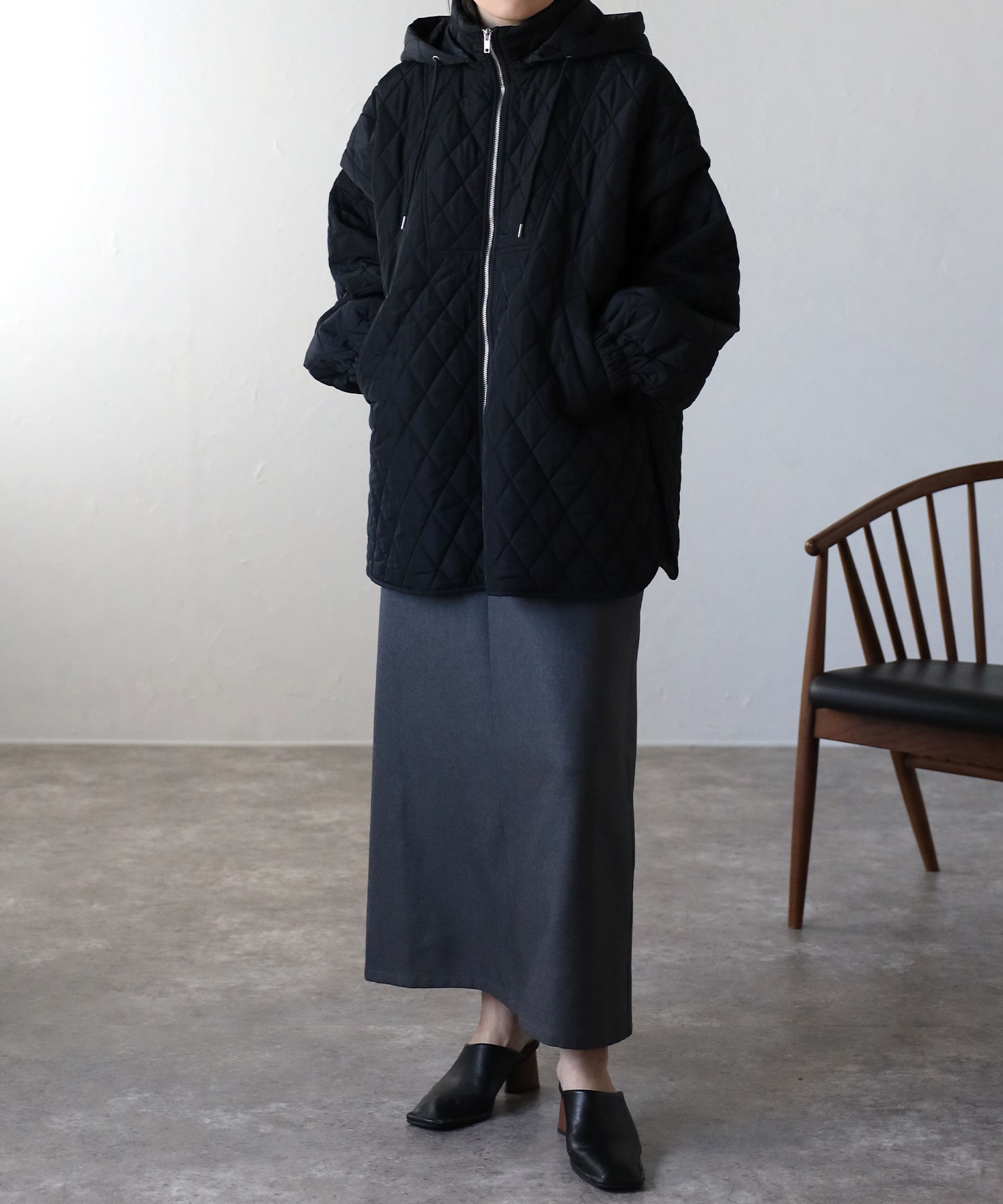 model:162㎝　着用サイズ:FREE