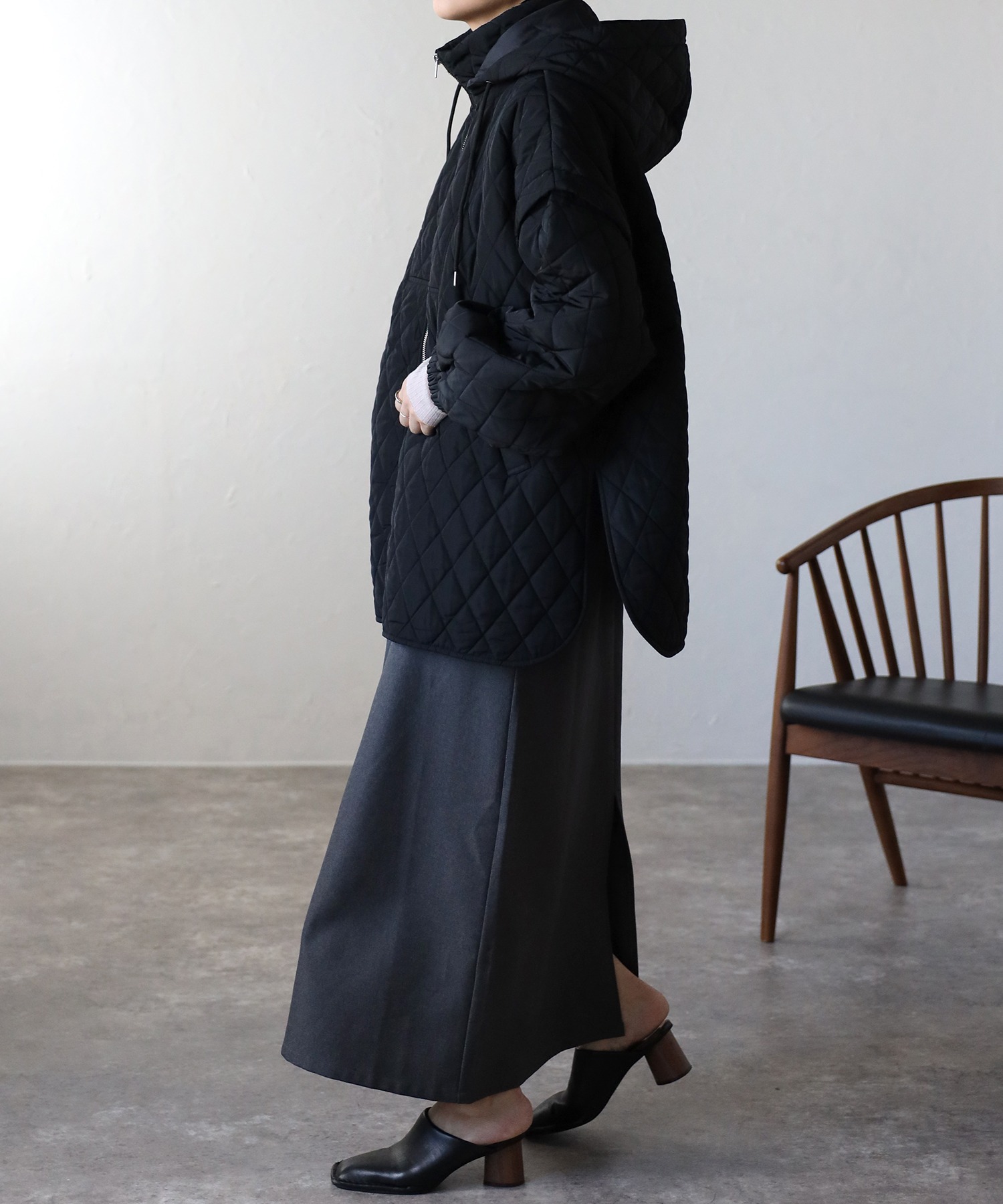 model:162㎝　着用サイズ:FREE
