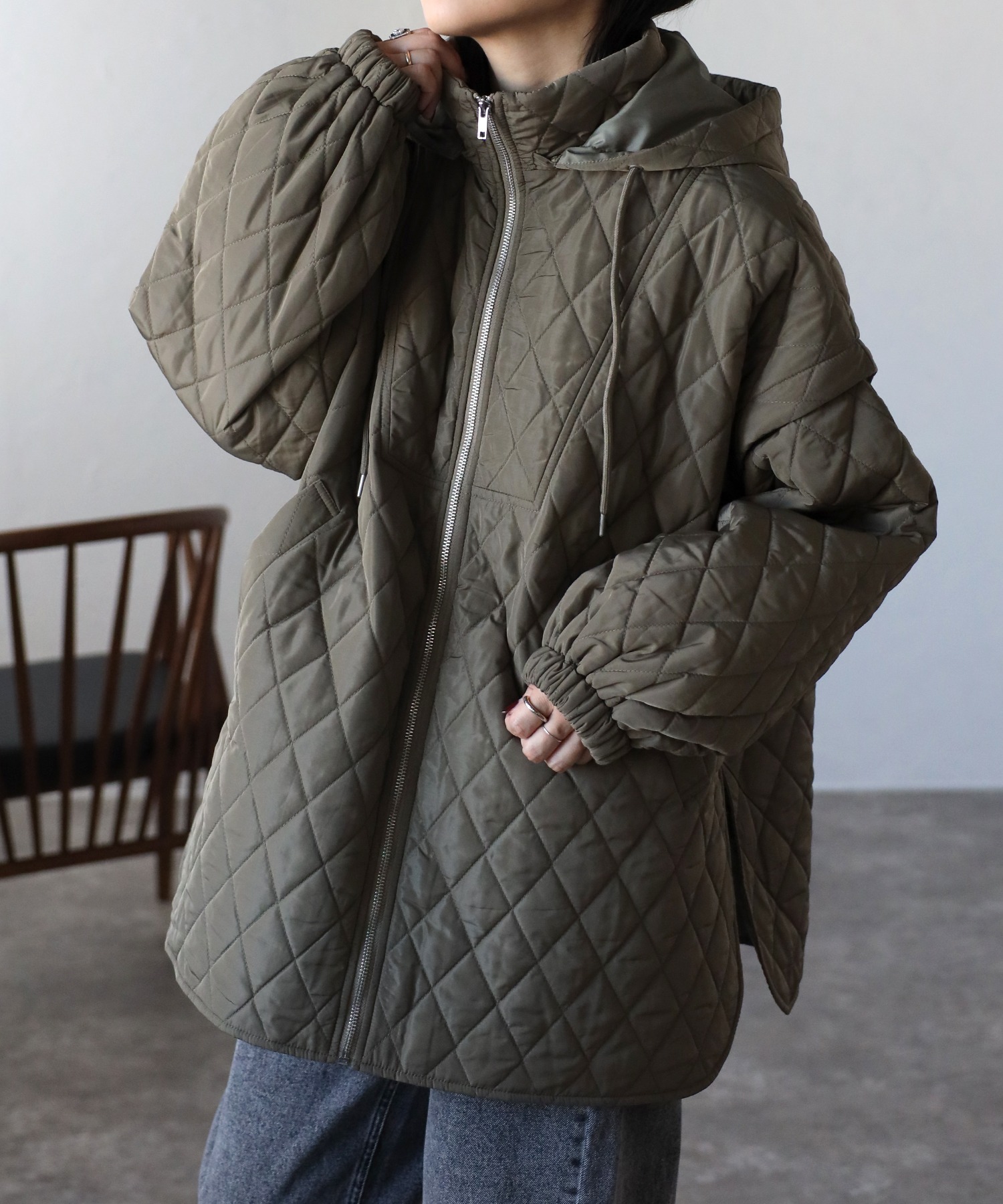 model:162㎝　着用サイズ:FREE