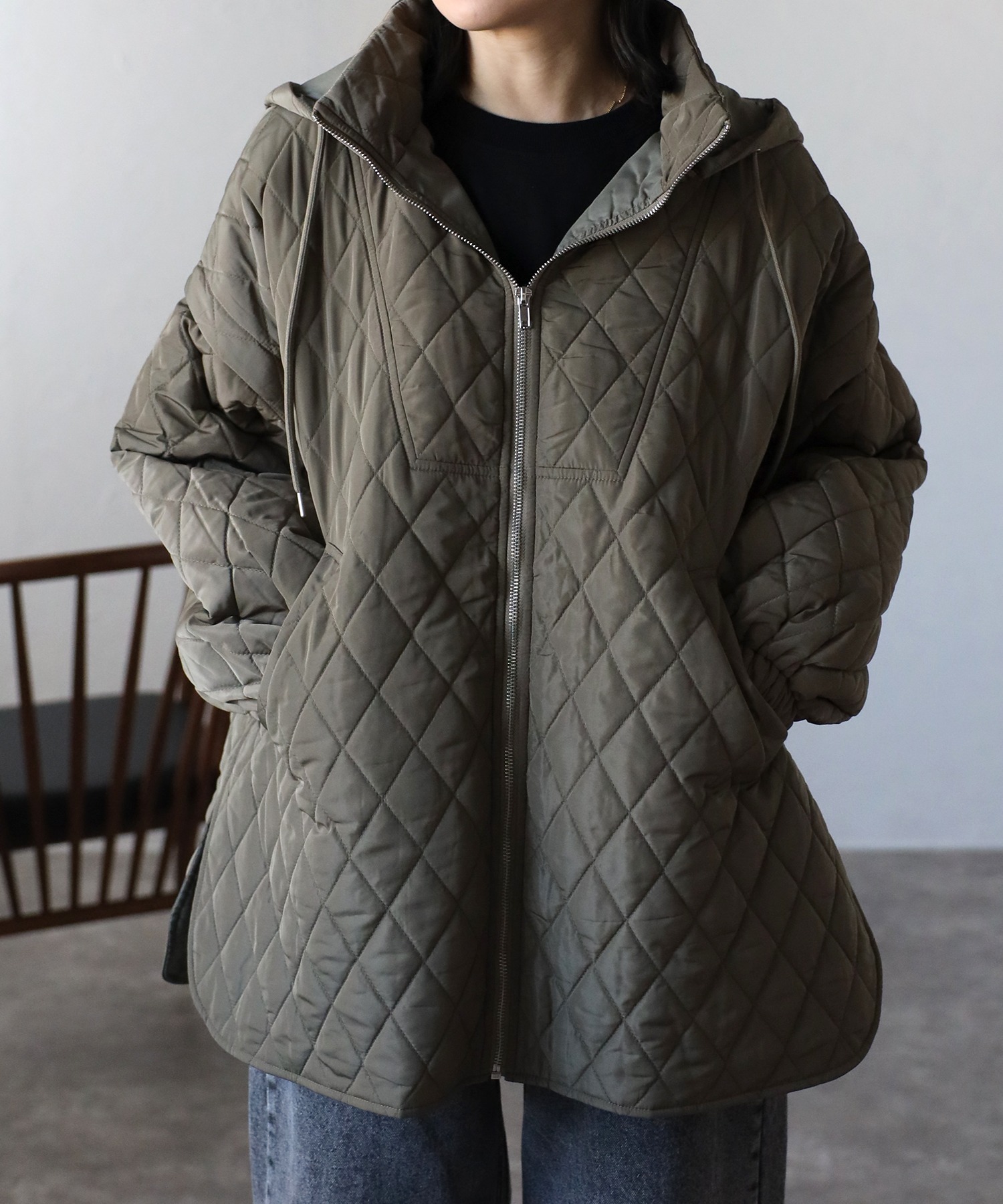 model:162㎝　着用サイズ:FREE