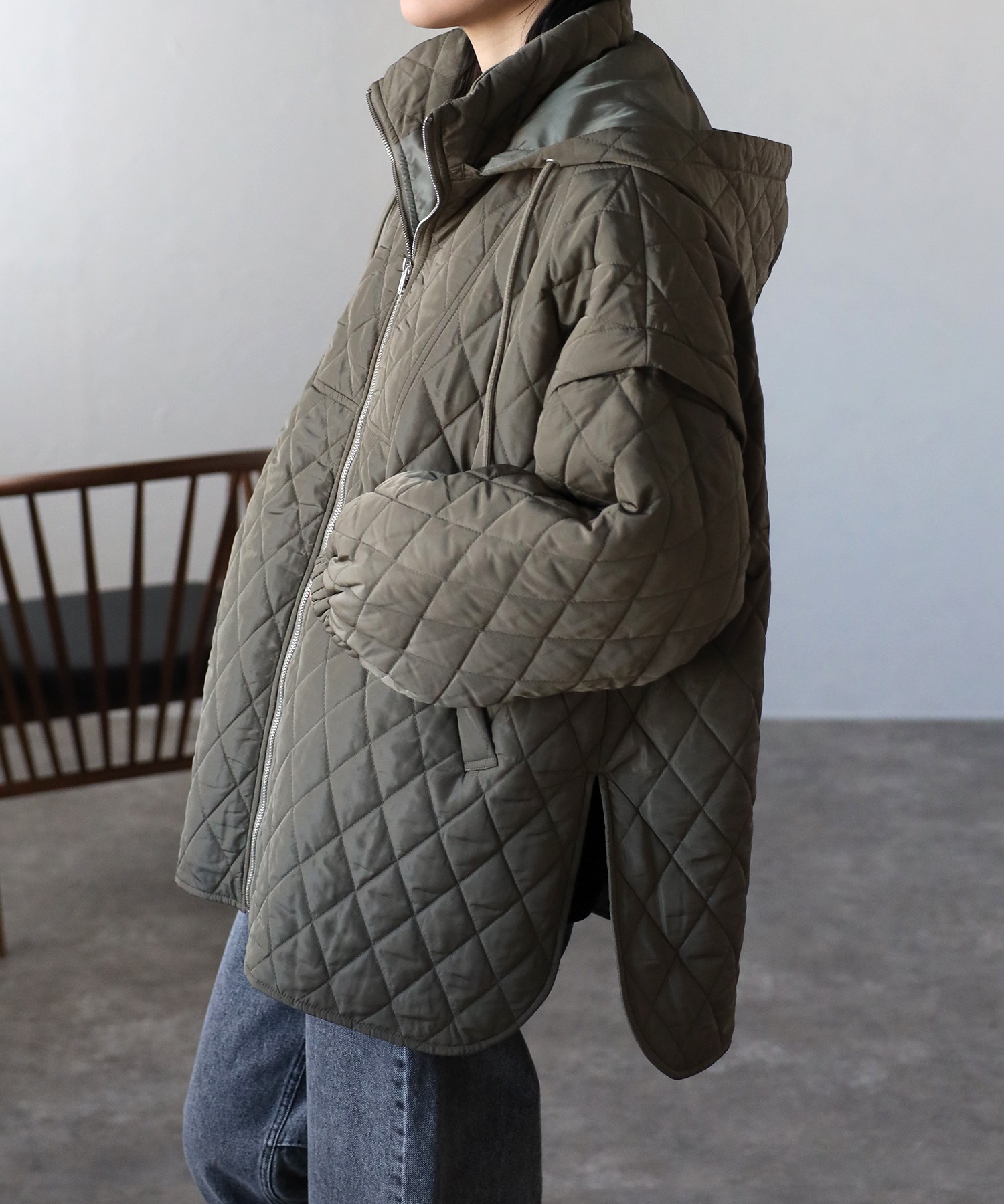model:162㎝　着用サイズ:FREE