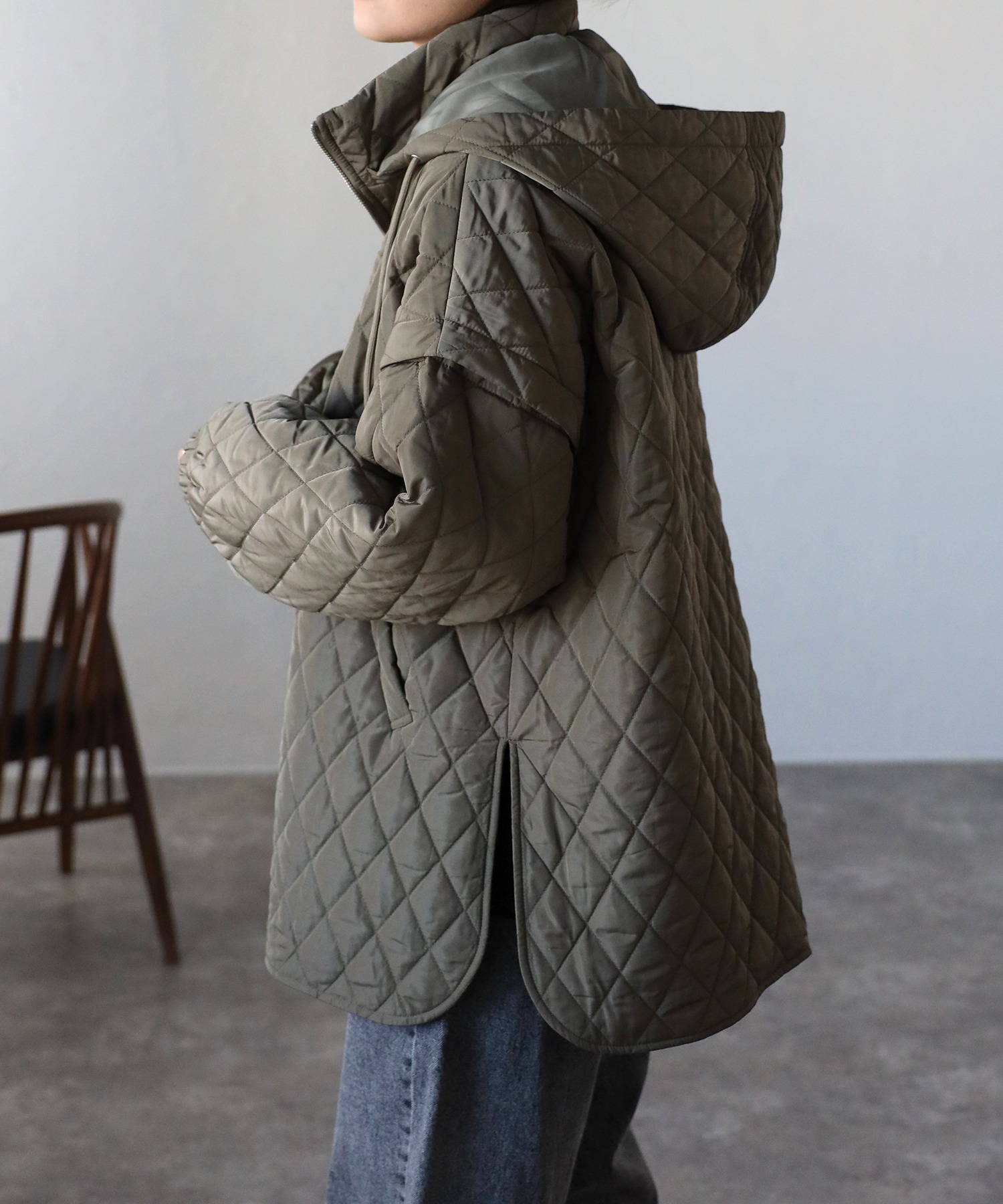 model:162㎝　着用サイズ:FREE