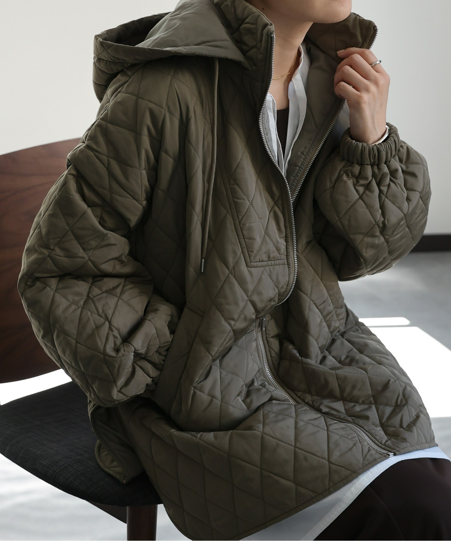 model:162㎝　着用サイズ:FREE