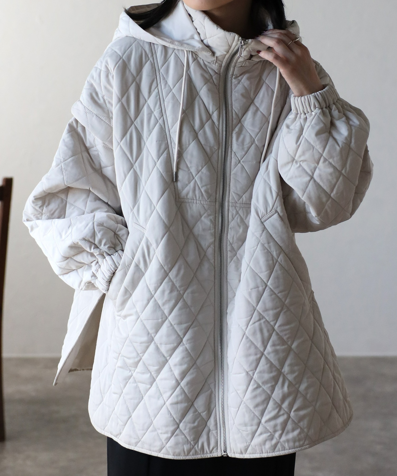 model:162㎝　着用サイズ:FREE