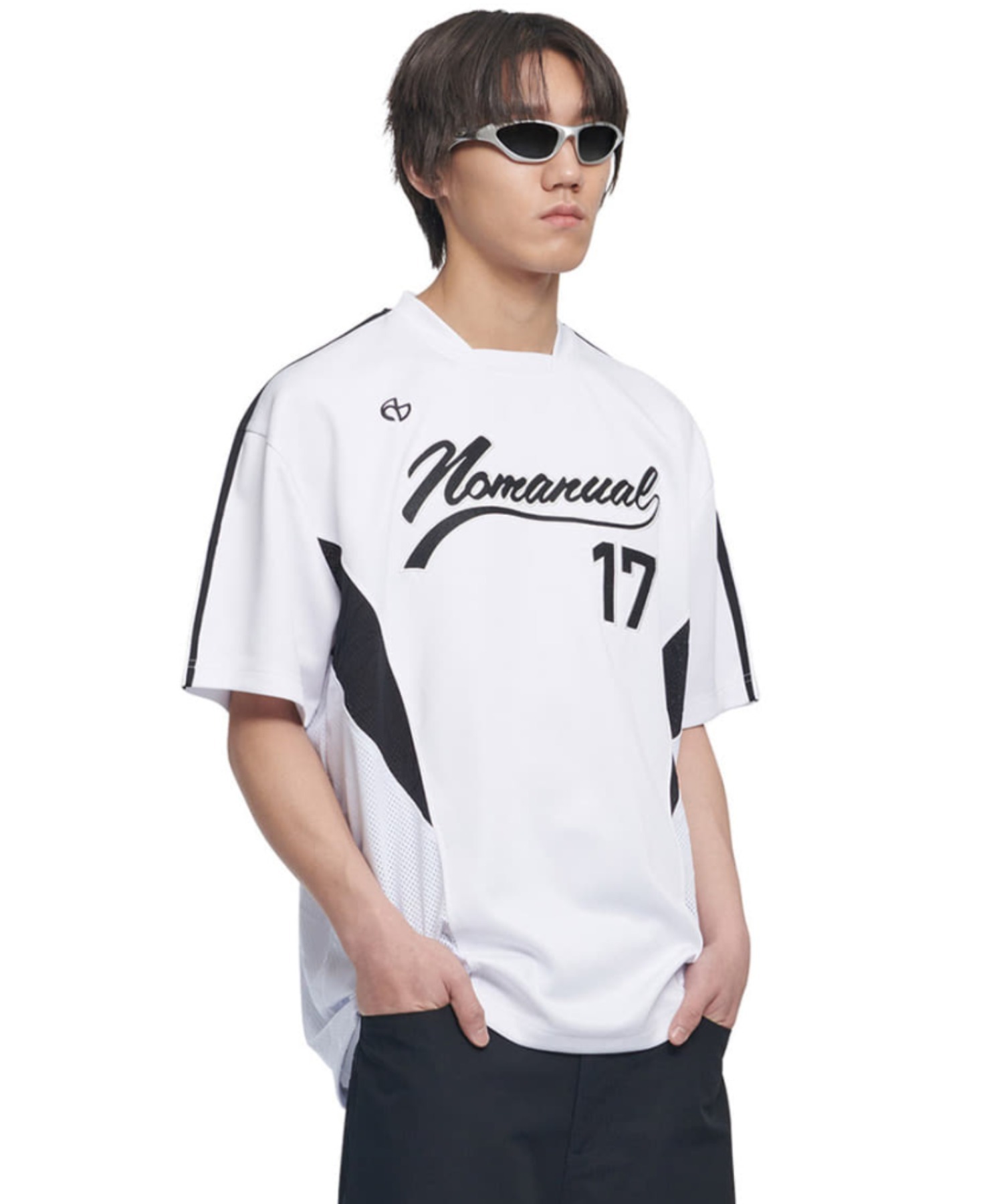 A'GEM/9 × .kom『NOMANUAL/ノーマニュアル』SWEEP BASEBALL JERSEY
