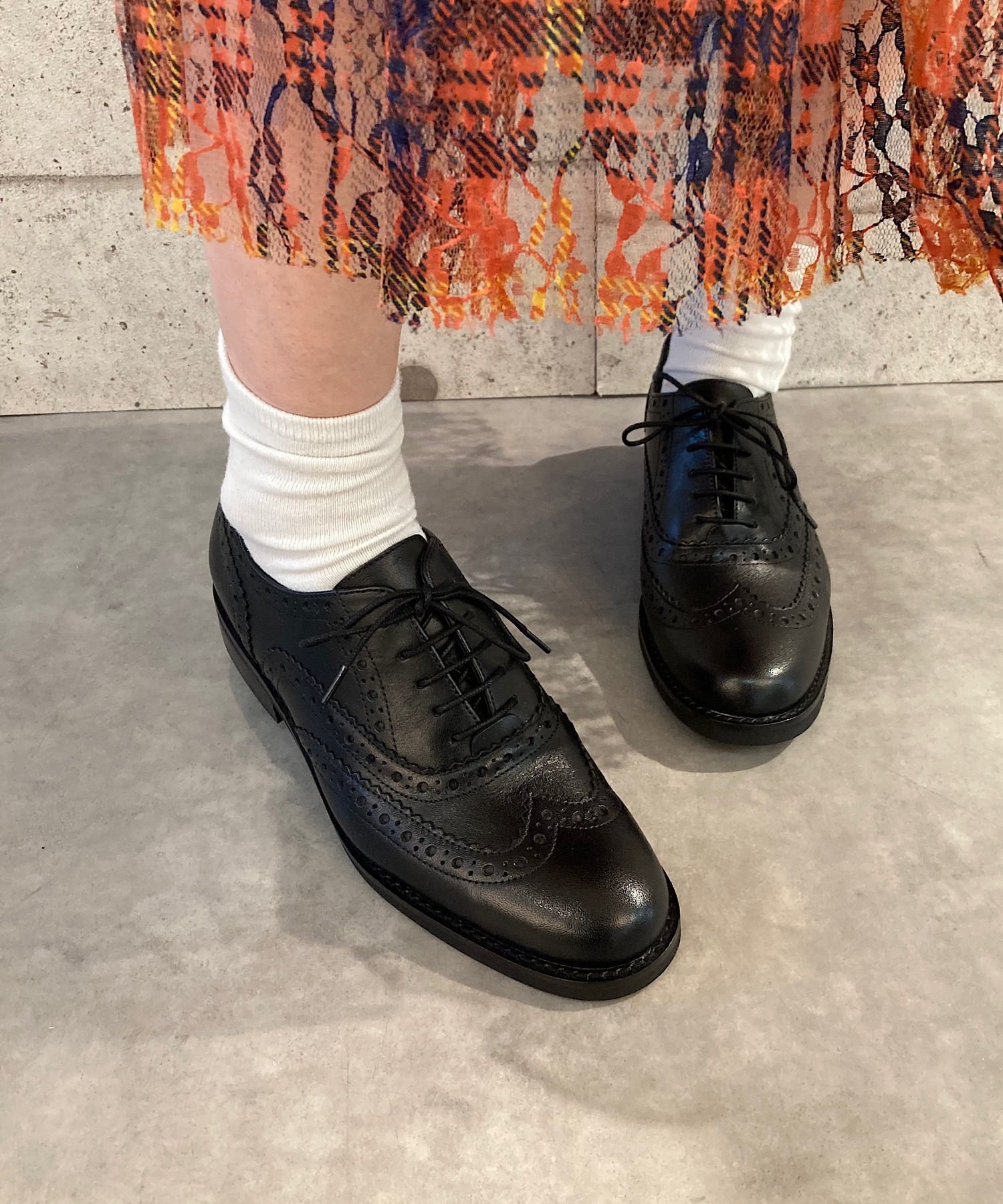 黒 ブローグデザイン カジュアルシューズ　新品元値46200円 ブローグシューズ 30 APOM│Jeffrey Campbell OFFICIAL ONLINE STORE