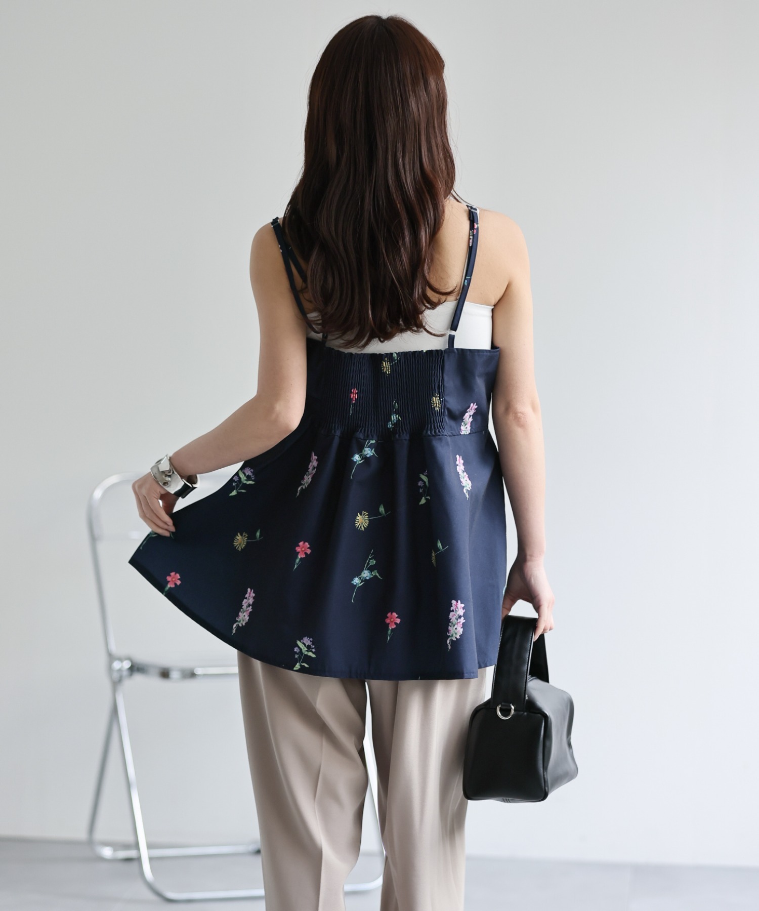 model：156cm 着用サイズ：FREE