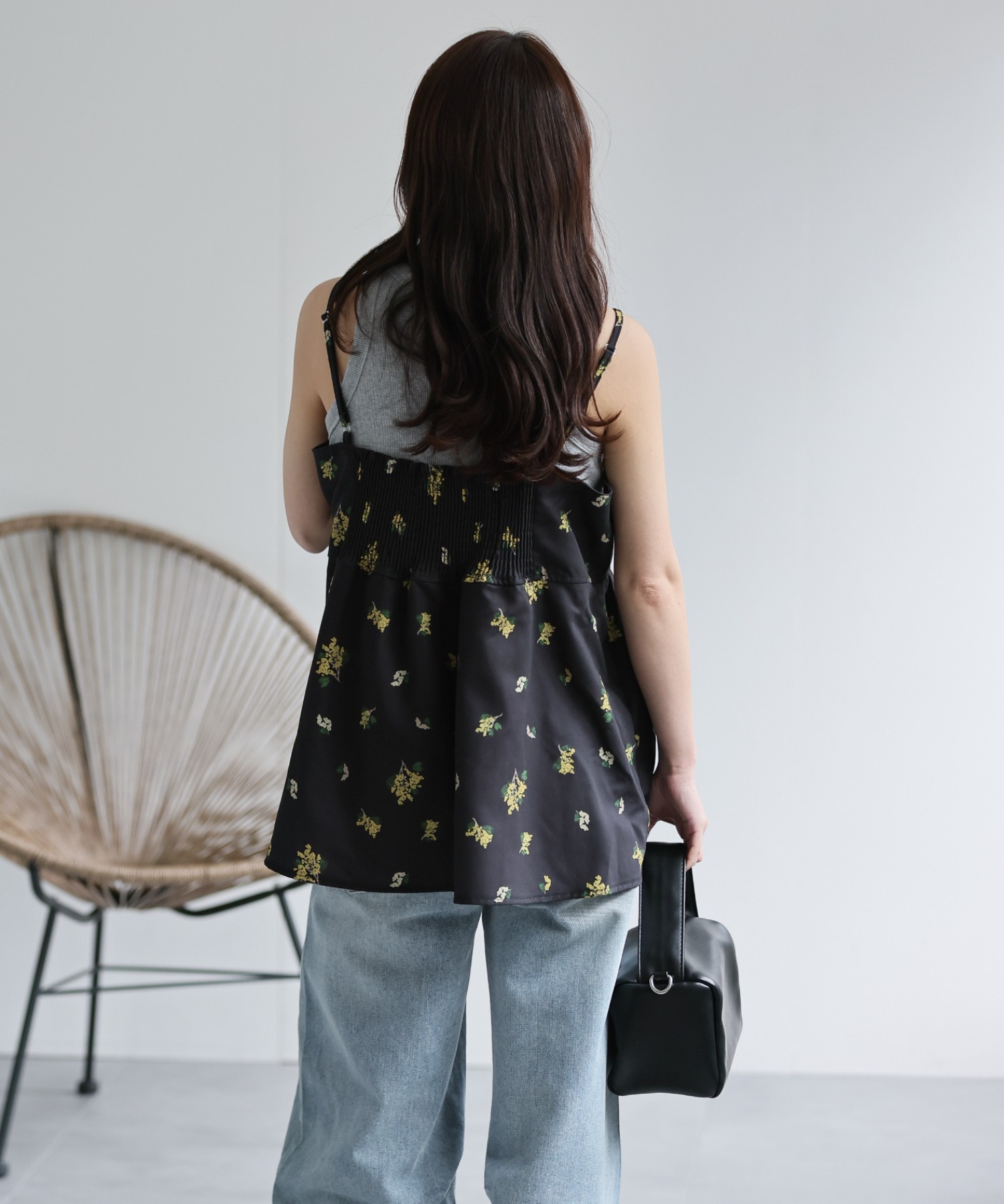 model：156cm 着用サイズ：FREE