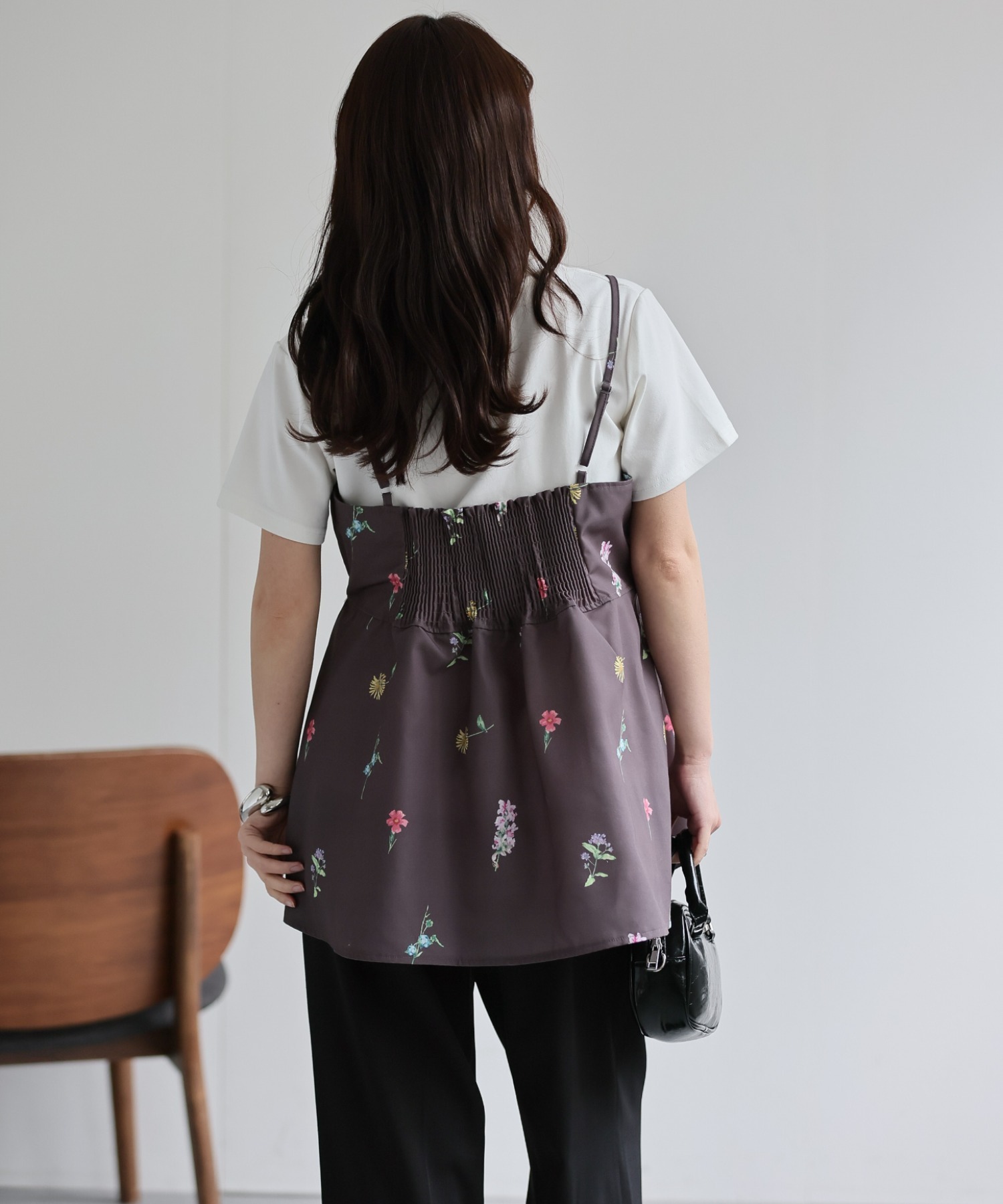 model：156cm 着用サイズ：FREE