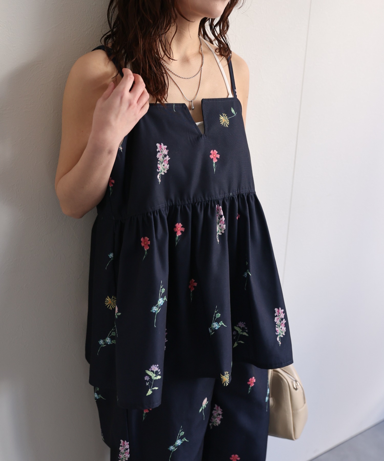 model：156cm 着用サイズ：FREE