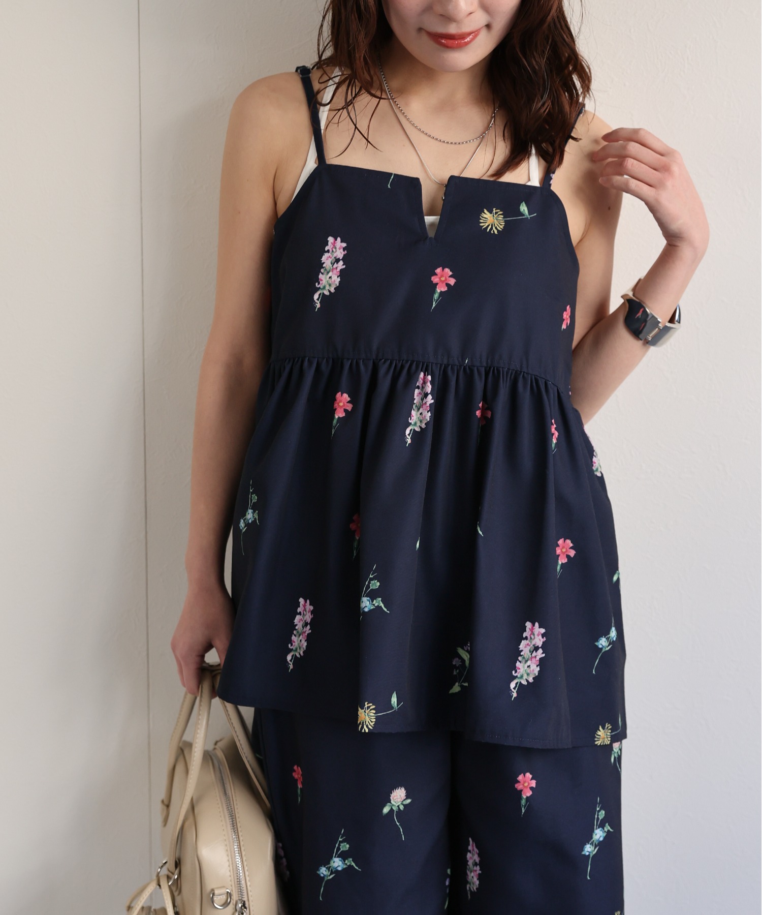 model：156cm 着用サイズ：FREE