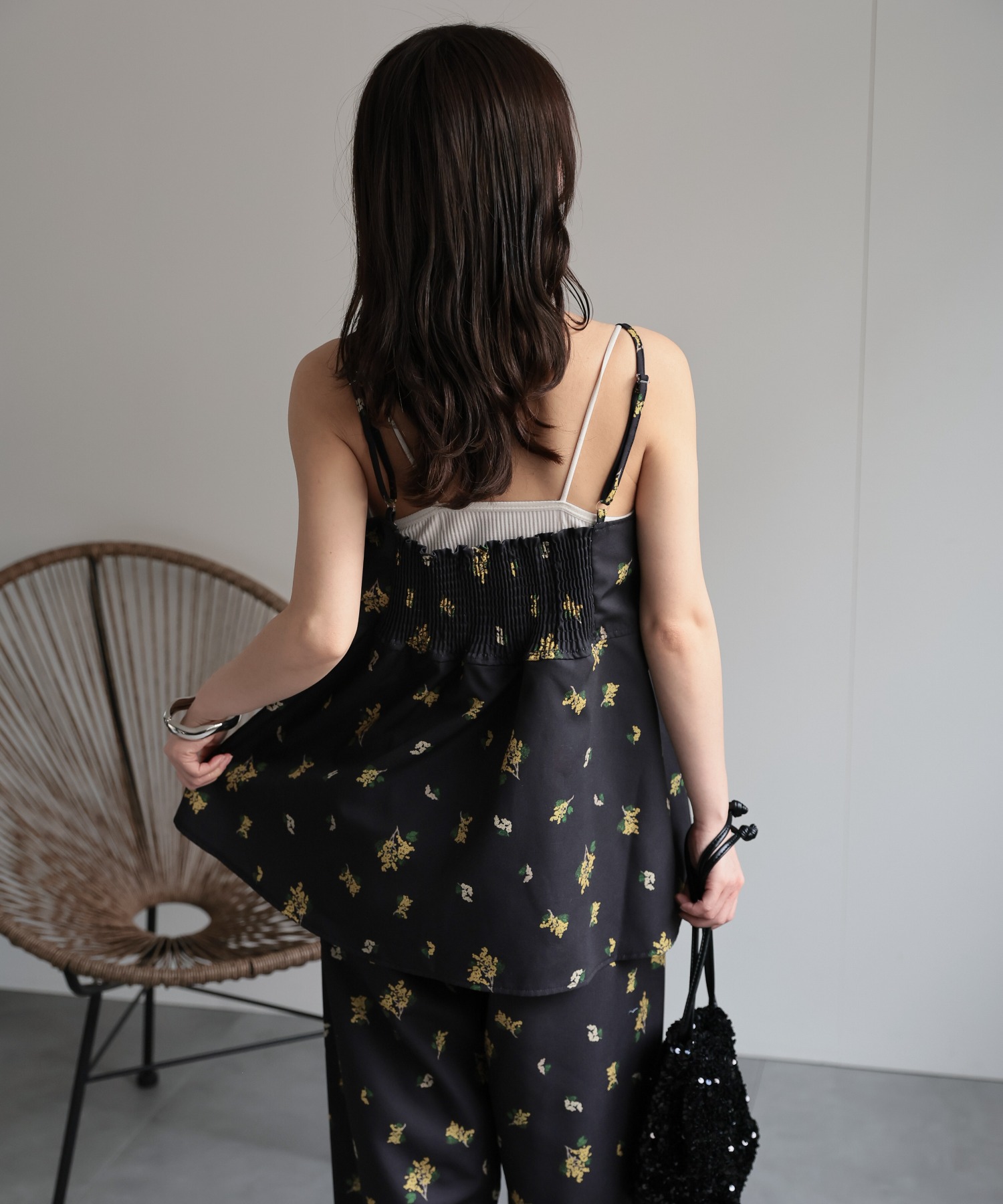 model：156cm 着用サイズ：FREE