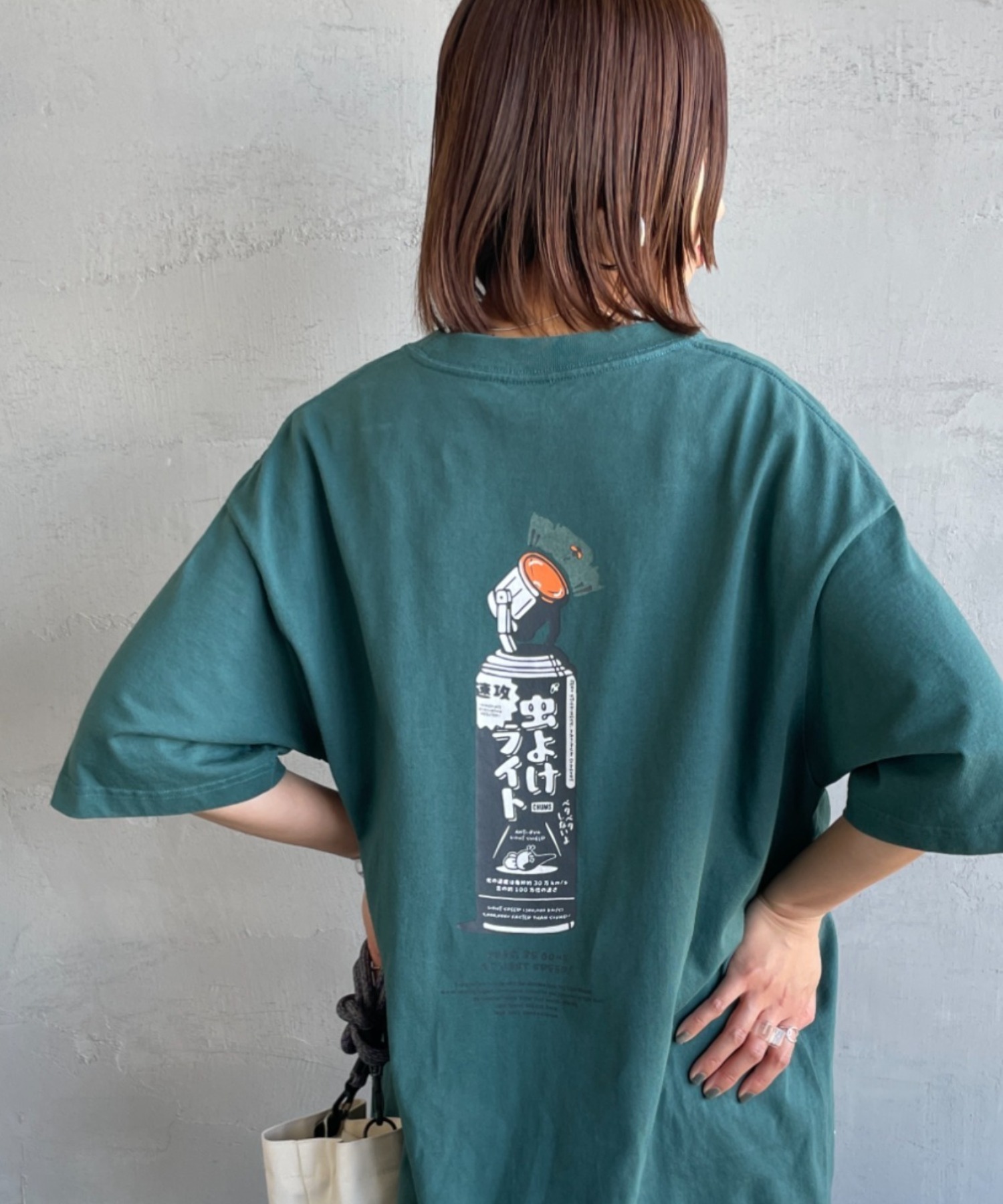 CHUMS ANTI-BUG — футболка с защитой от насекомых (Anti-Bug Backprint T)