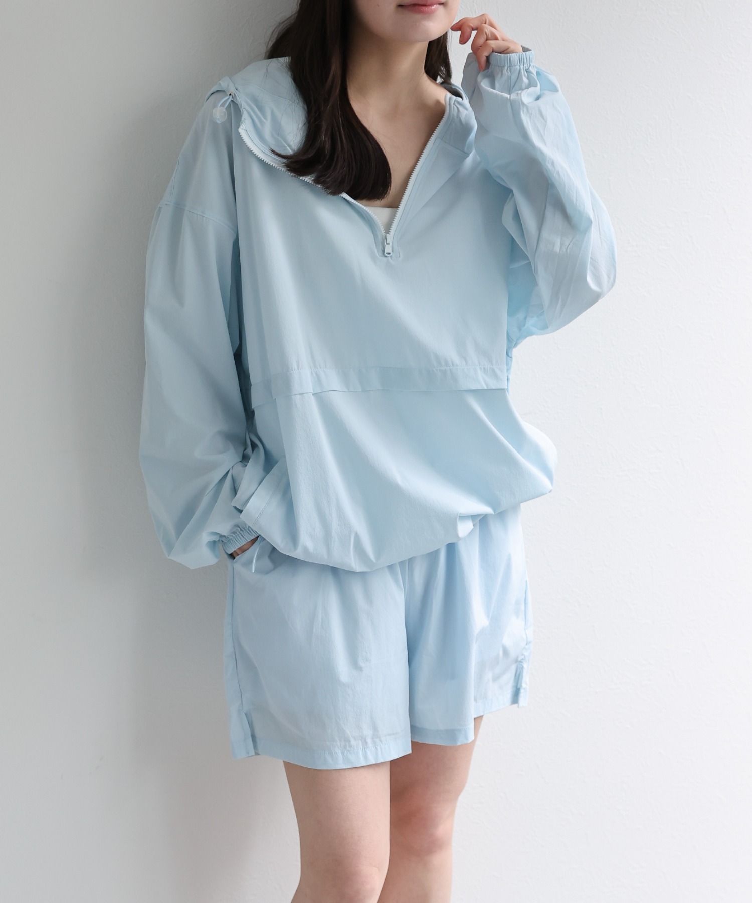 model：156cm 着用サイズ：M