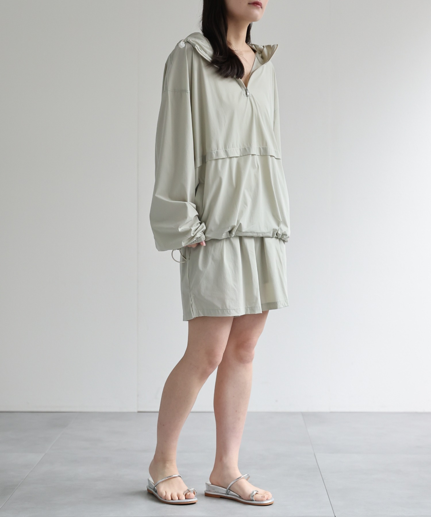 model：156cm 着用サイズ：M