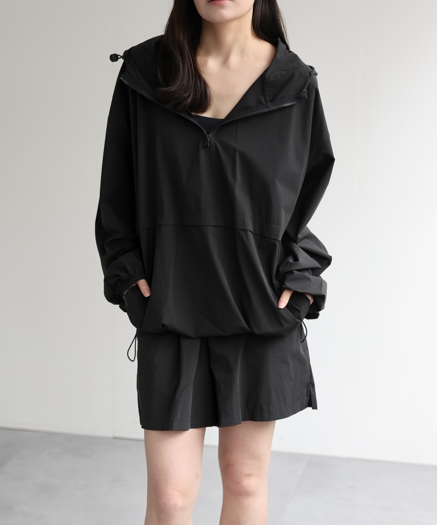 model：156cm 着用サイズ：M