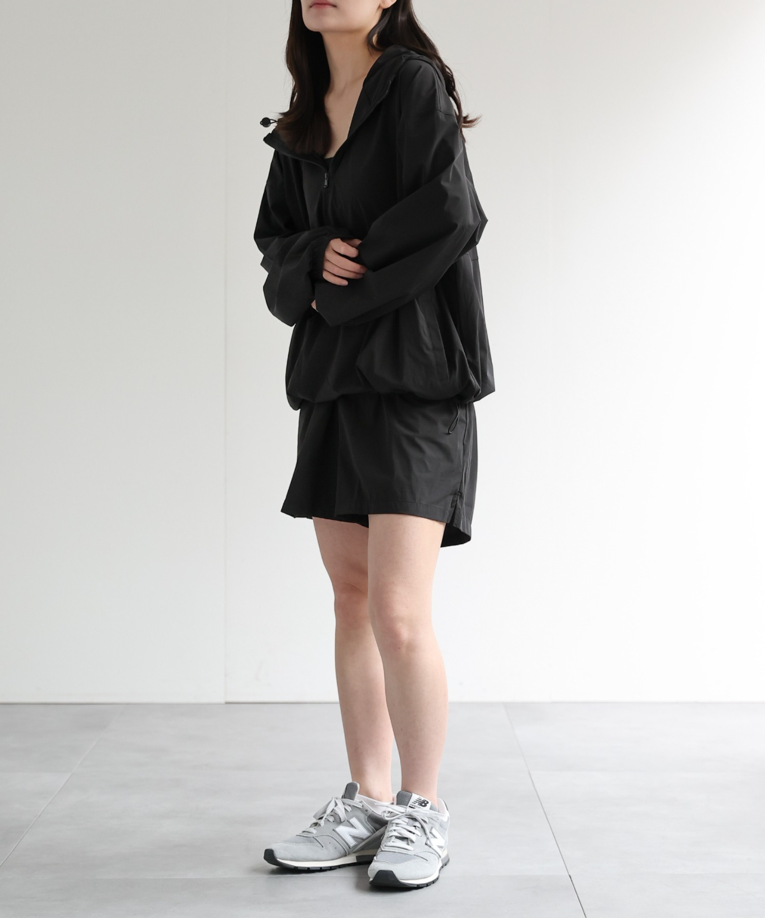model：156cm 着用サイズ：M