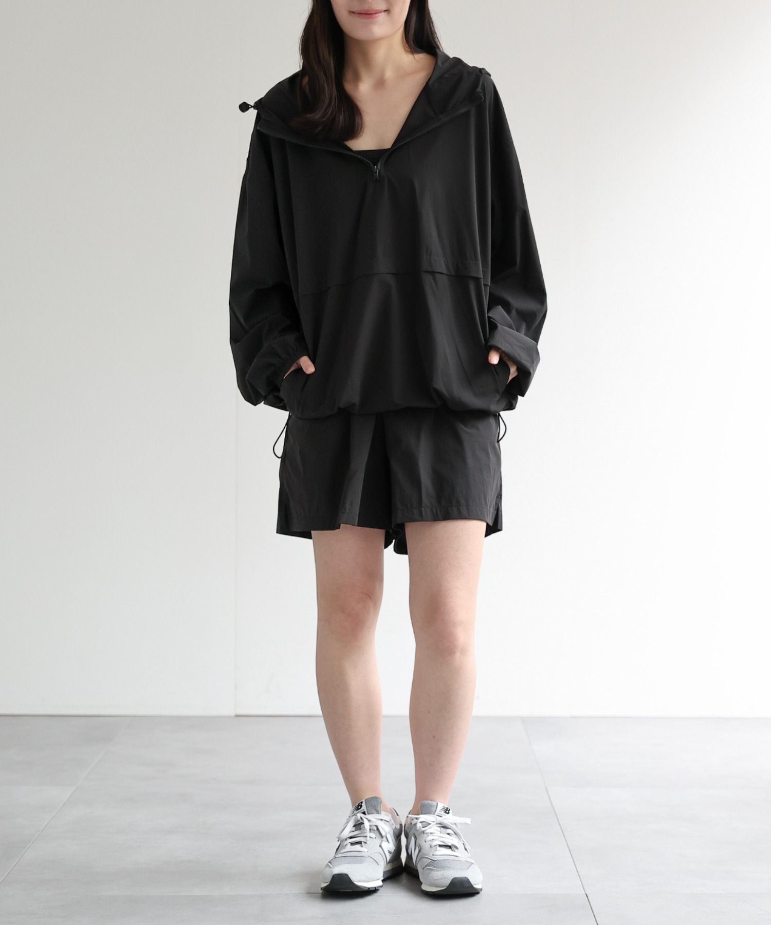 model：156cm 着用サイズ：M