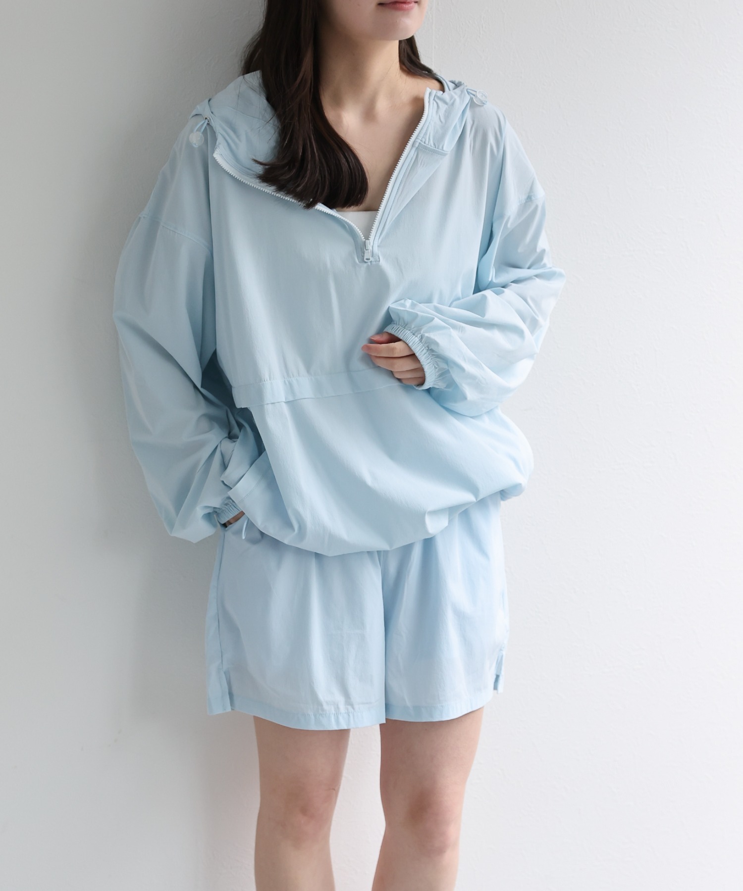 model：156cm 着用サイズ：M