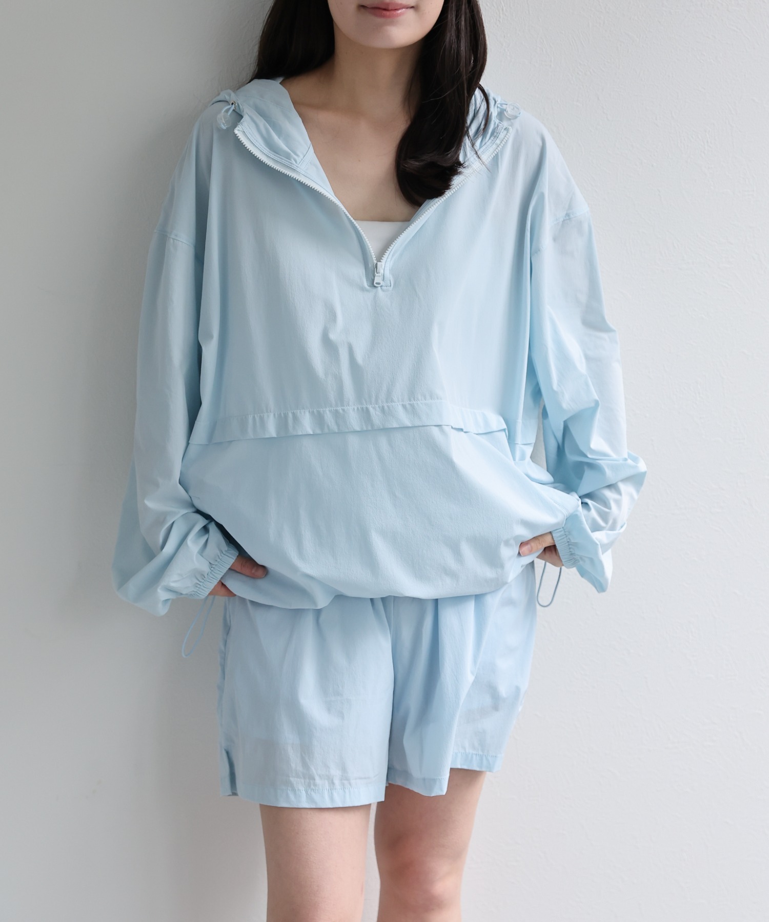 model：156cm 着用サイズ：M