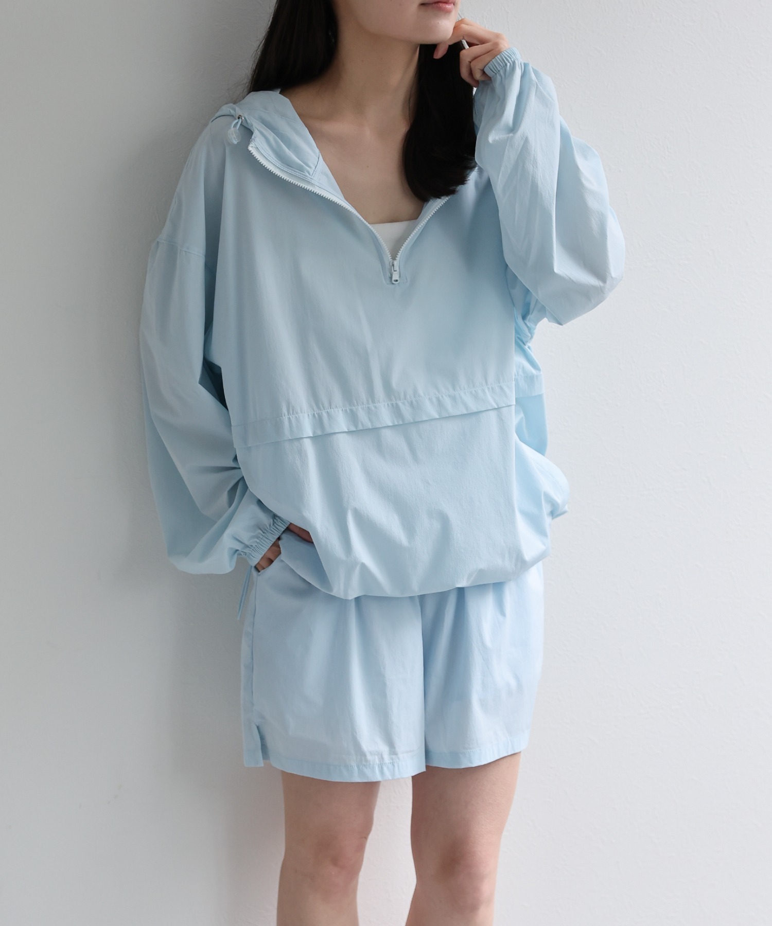 model：156cm 着用サイズ：M