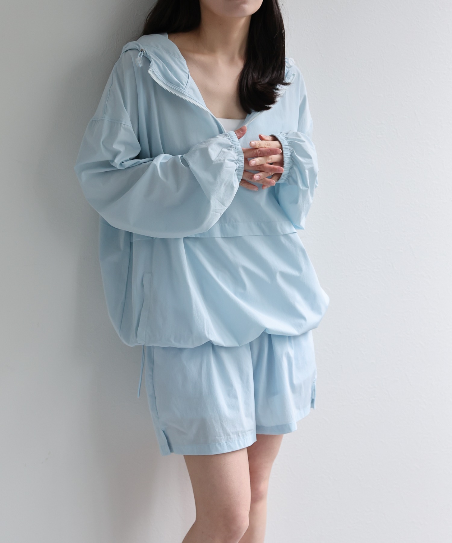 model：156cm 着用サイズ：M