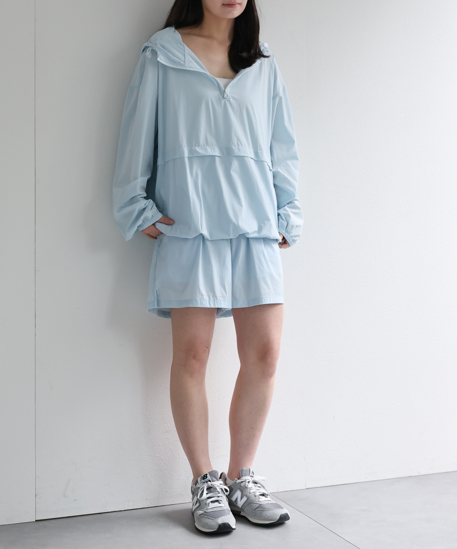model：156cm 着用サイズ：M