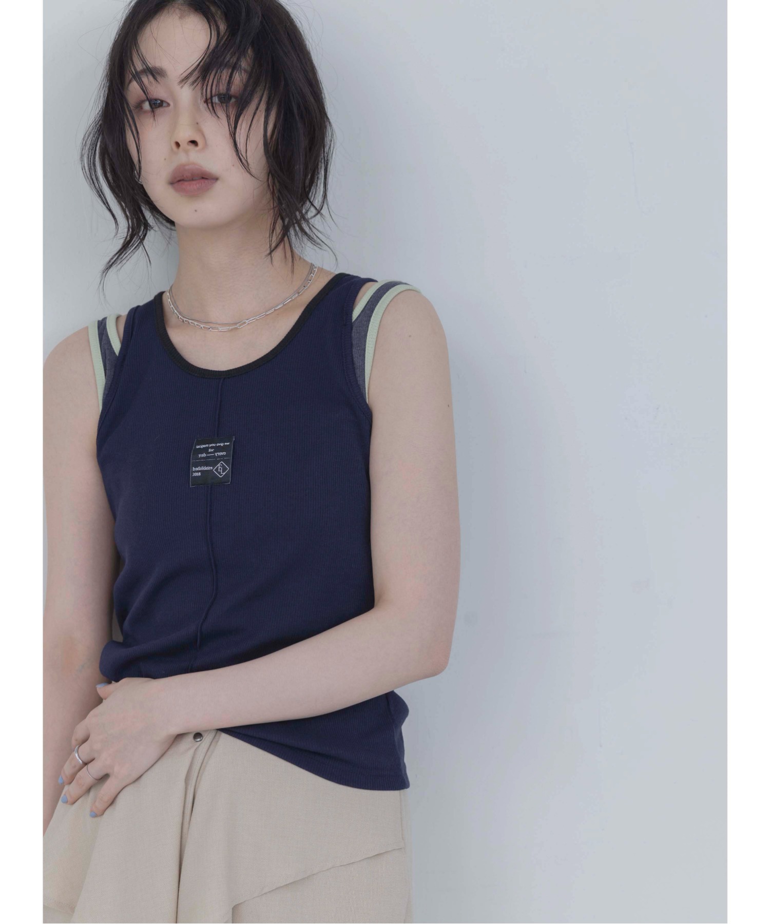 レイヤードライクタンクトップ Eimee Law│Eimee Law & LHELBIE 公式