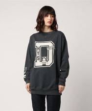 Dプリントビッグスウェット